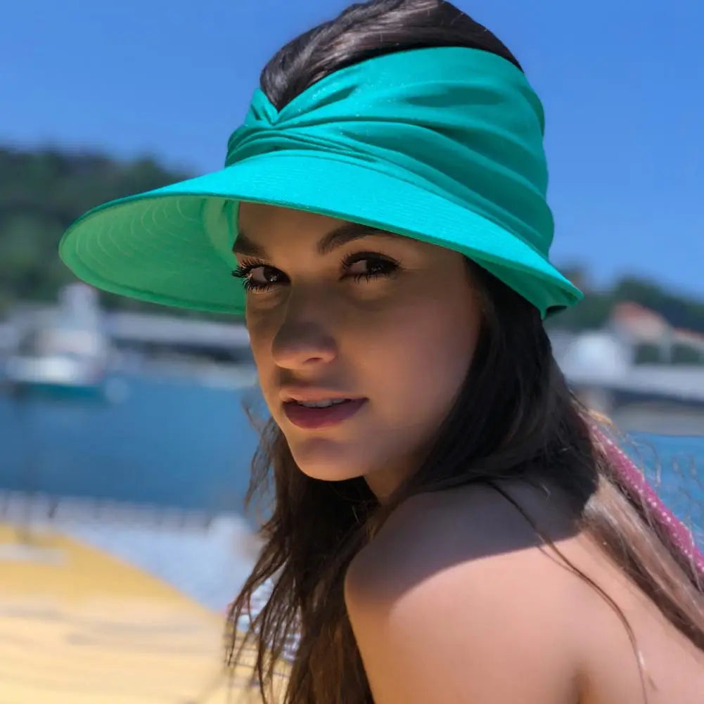 Cappello da spiaggia estivo con visiera ampia, cappello parasole pieghevole Uomo - Lingua invernale Una misura - ampia Beach Hat cappello cappello spiaggia estivo Hat Women parasole pieghevole spiaggia Sun Hats uomo Women's Hat - Concept Palermo