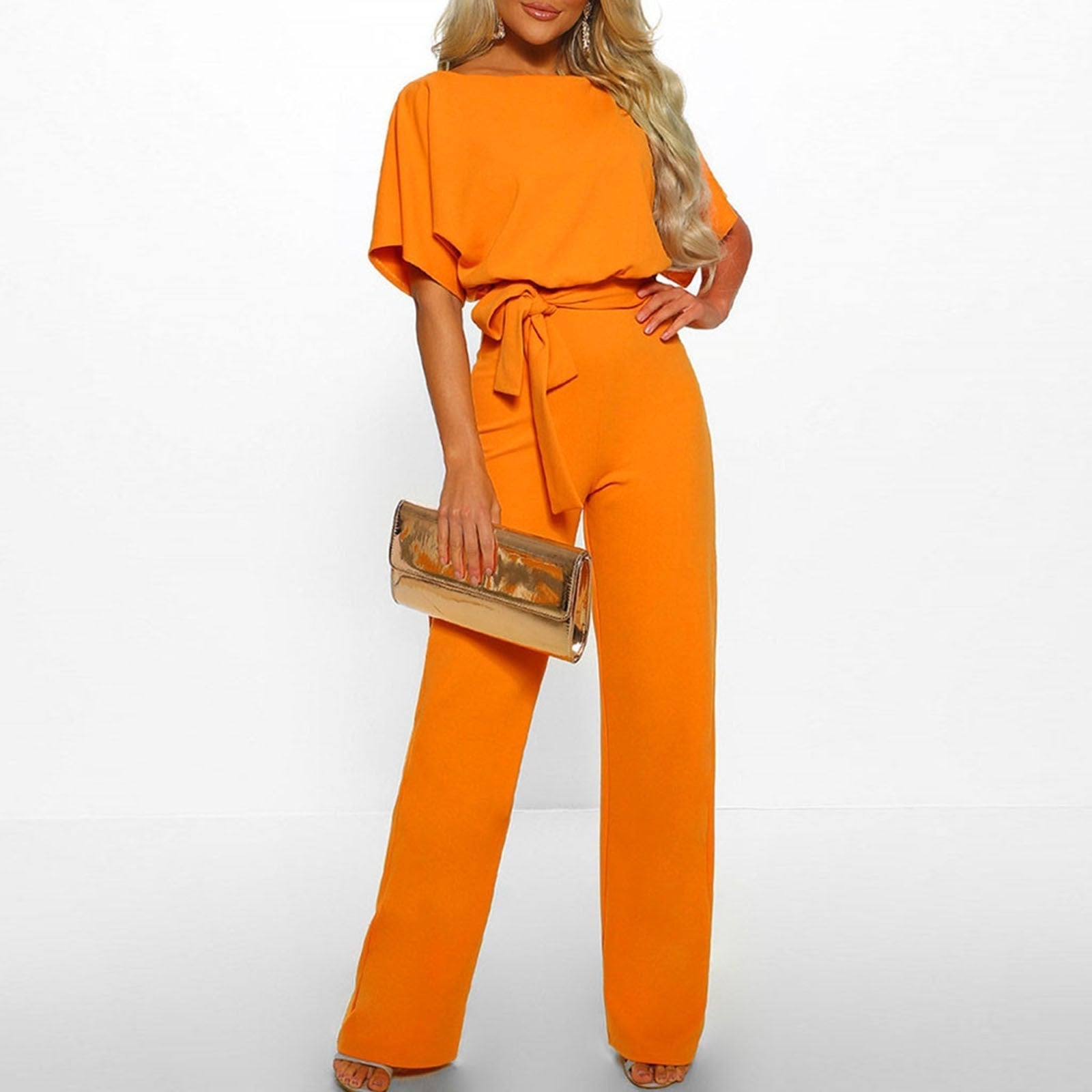 Combinaison Femme Fluide Élégante Ceinturée Large Parfaite - Jaune - 29/3/2025 ceinturée combinaison combinaison ceinturée cross-from-seroa-10007771021578 dresses femme jambes larges New-google popular robes - Concept Palermo
