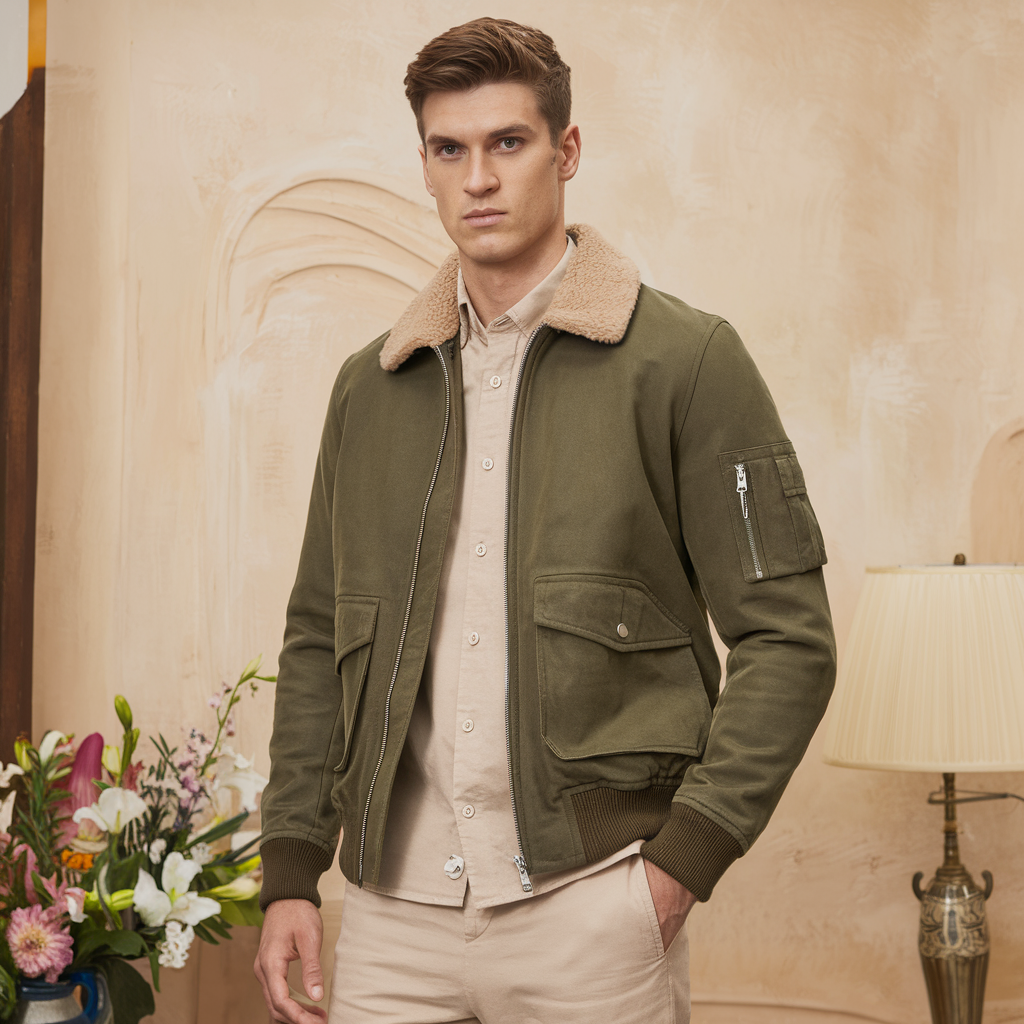 Giacca a Vento in Cotone - Massimo Comfort e Protezione Uomo - - comfort cotone giacca giacca vento massimo Men men's coats & jackets protezione uomo - Concept Palermo