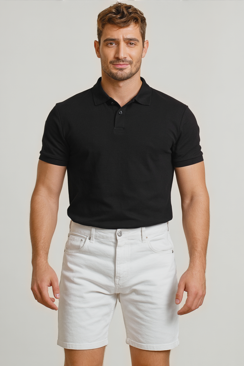 Pantaloni Corti Uomo Casual Estivi in Cotone - - abbigliamento estivo abbigliamento traspirante casual corti cotone estivi moda casual pantaloni pantaloni con tasche pantaloni corti pantaloni corti estivi pantaloni in cotone pantaloni leggeri pantaloni per attività all'aperto shorts stile casual uomo - Concept Palermo