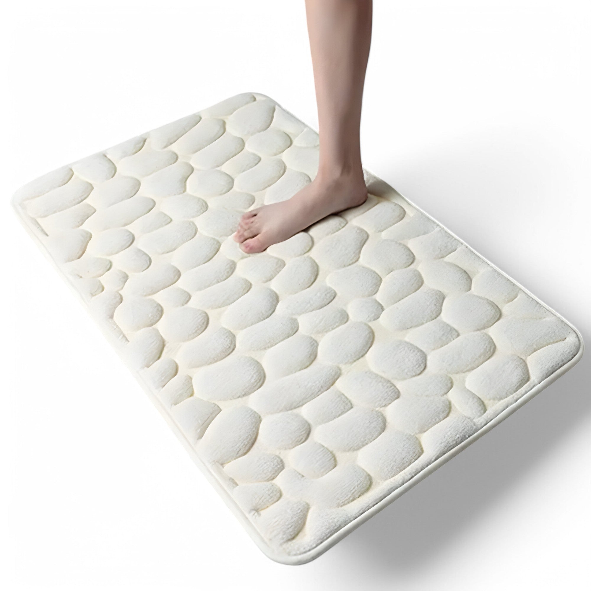 Tappeto da bagno assorbente - tappetino antiscivolo per bagno e toilette Uomo - Bianco - aitest antiscivolo assorbente badkamer bagno home & garden tappetino tappeto tappeto bagno toilette - Concept Palermo