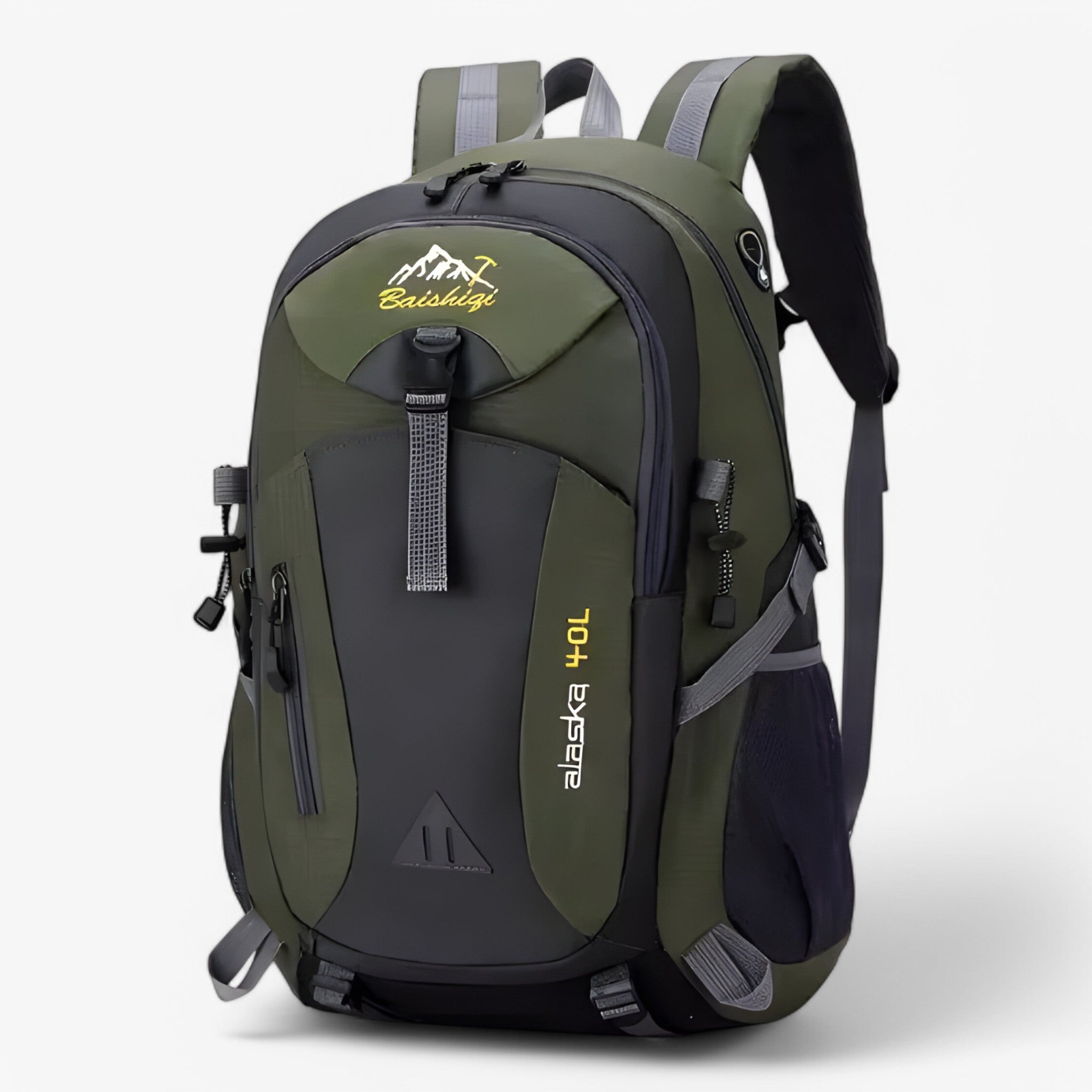 Zaino Outdoor Impermeabile 52l Verde Militare Uomo - Alta Qualità, Consegna Rapida
