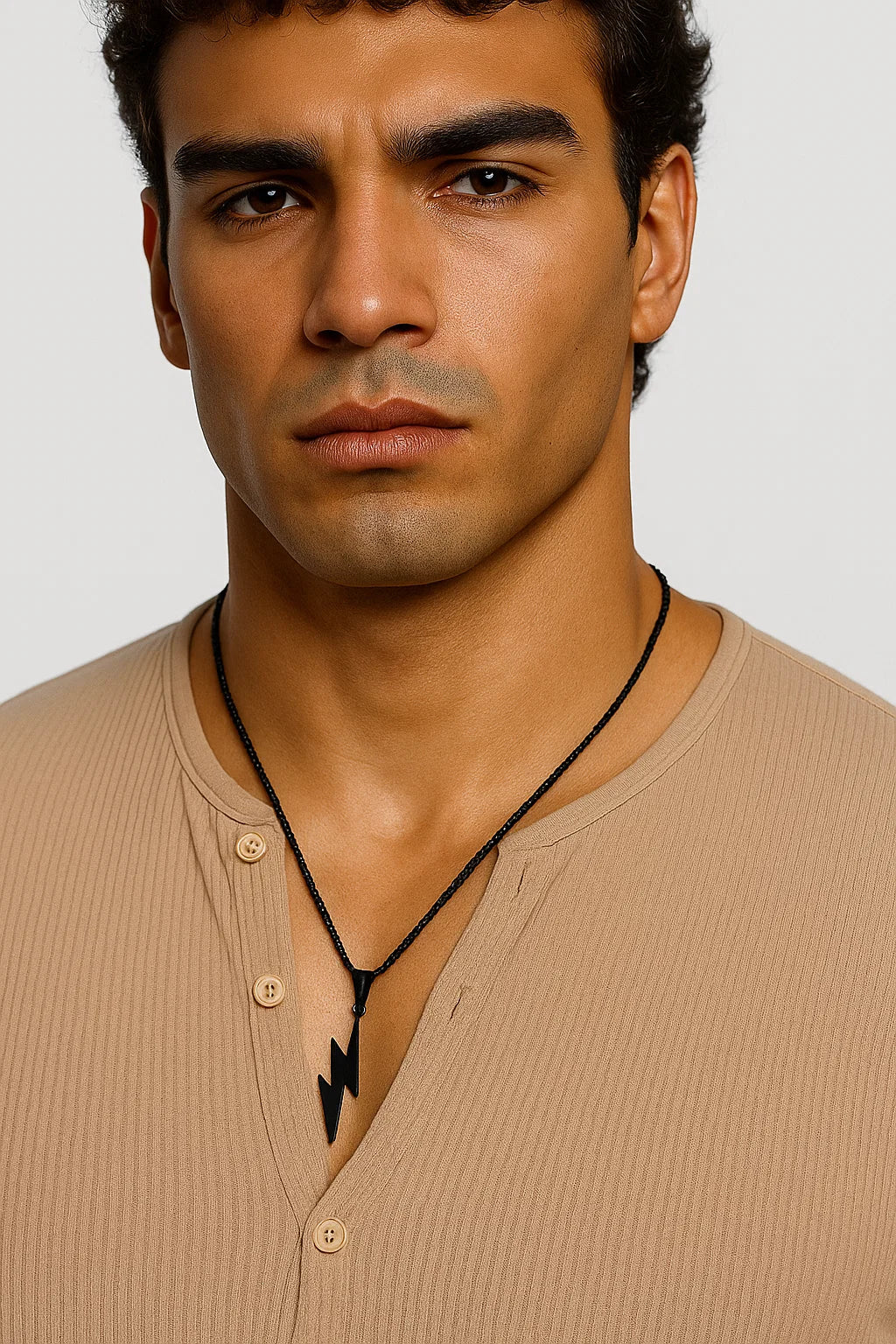 Collana Blitz in acciaio titanico - Gioiello e moderno per uomini Lana - Nero 55 - acciaio blitz collana collana blitz gioiello jewelry lana necklace for men NECKLACES necklaces for men titanico - Concept Palermo