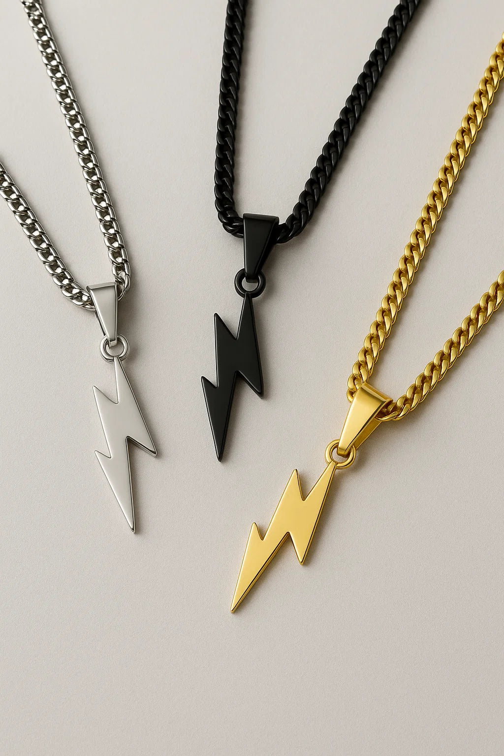 Collana Blitz in acciaio titanico - Gioiello e moderno per uomini Lana - - acciaio blitz collana collana blitz gioiello jewelry lana necklace for men NECKLACES necklaces for men titanico - Concept Palermo