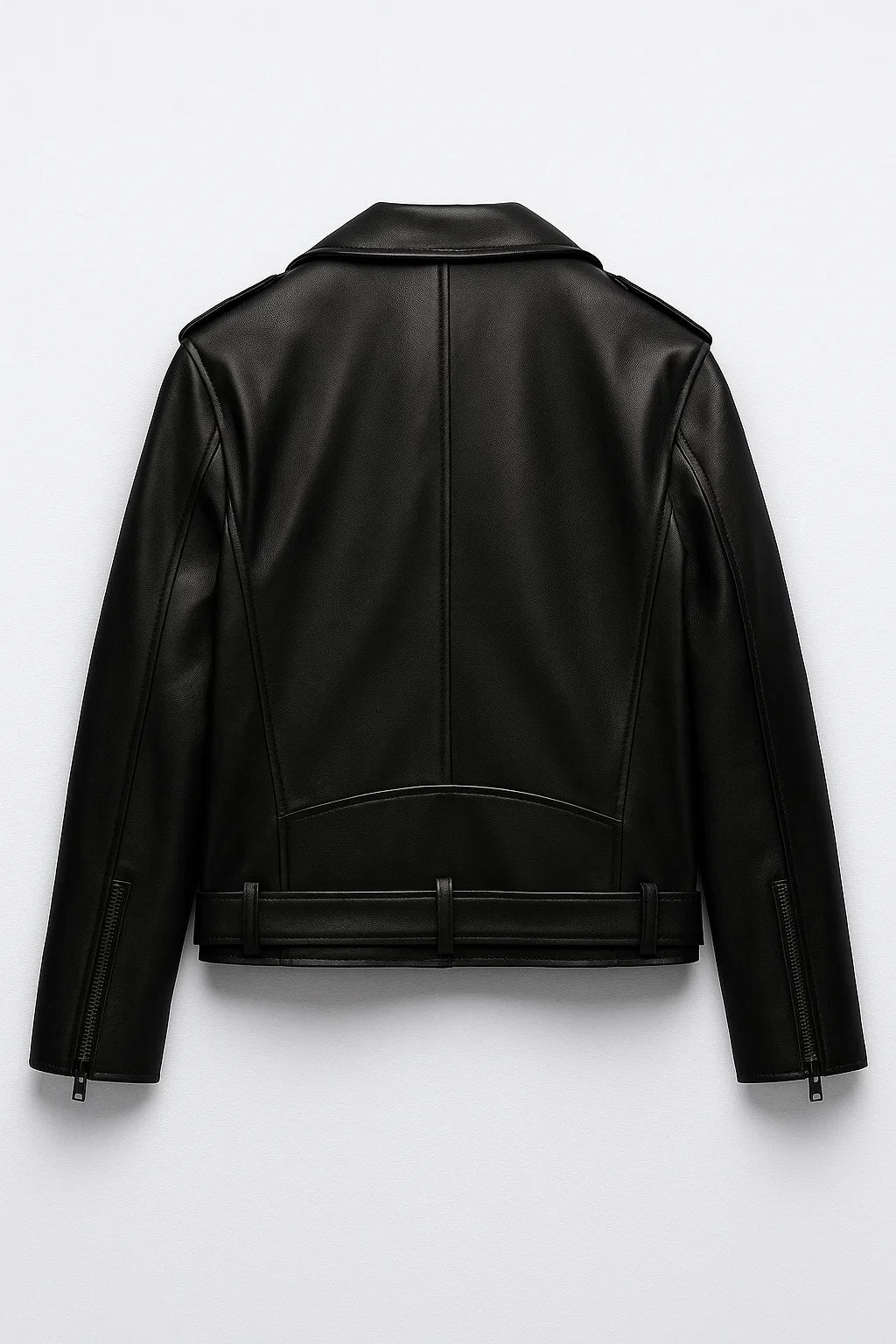 Giacca da donna in pelle vegana di alta qualità, perfetta per ogni occasione. - - giacca giacca vera leather jacket pelle vegana vera women leather jacket women's coats & jackets - Concept Palermo