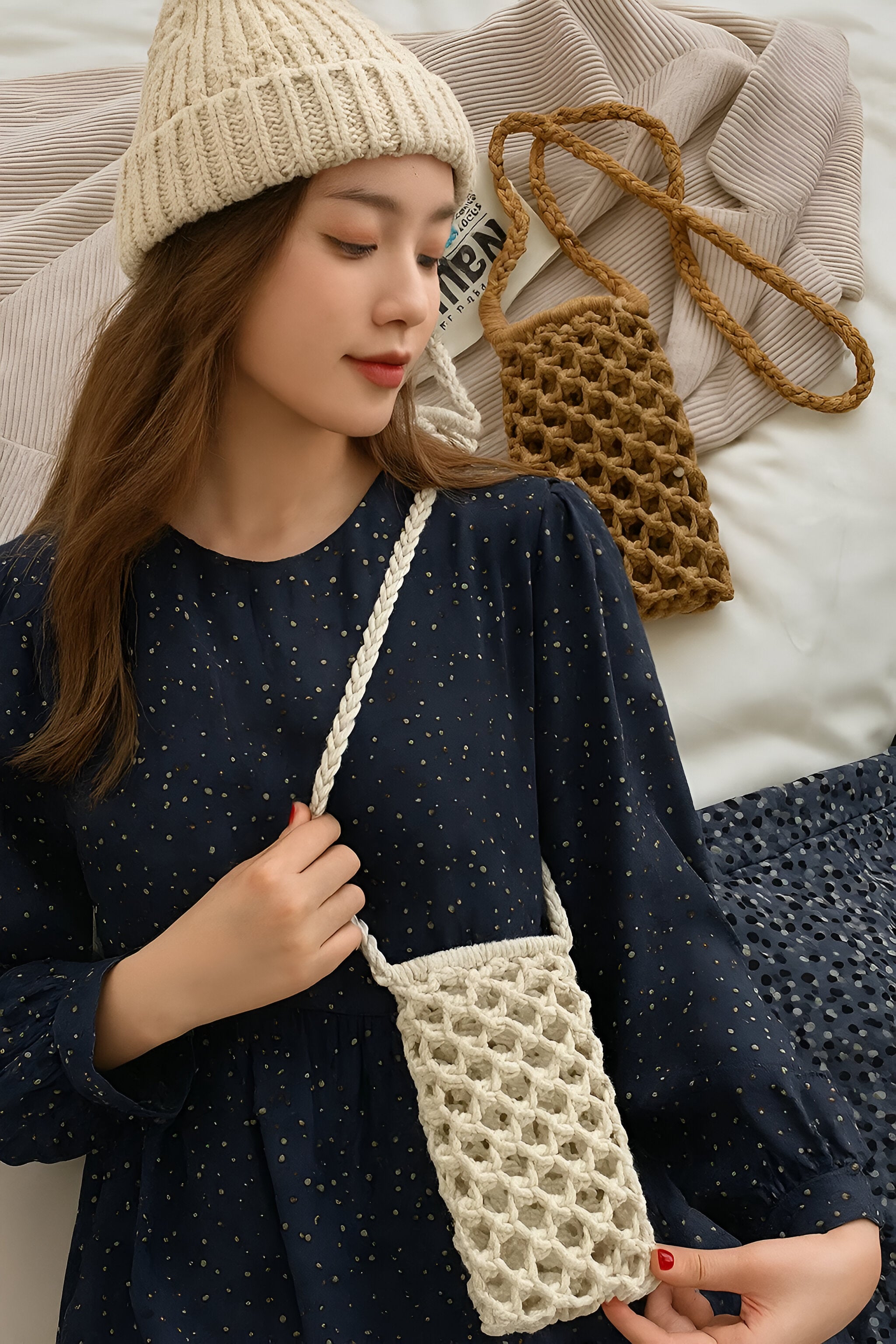 Borsa a Tracolla Uncinetto Donna - - borsa borsa tracolla chiara | borsa a tracolla uncinetto - €25 donna tracolla uncinetto - Concept Palermo