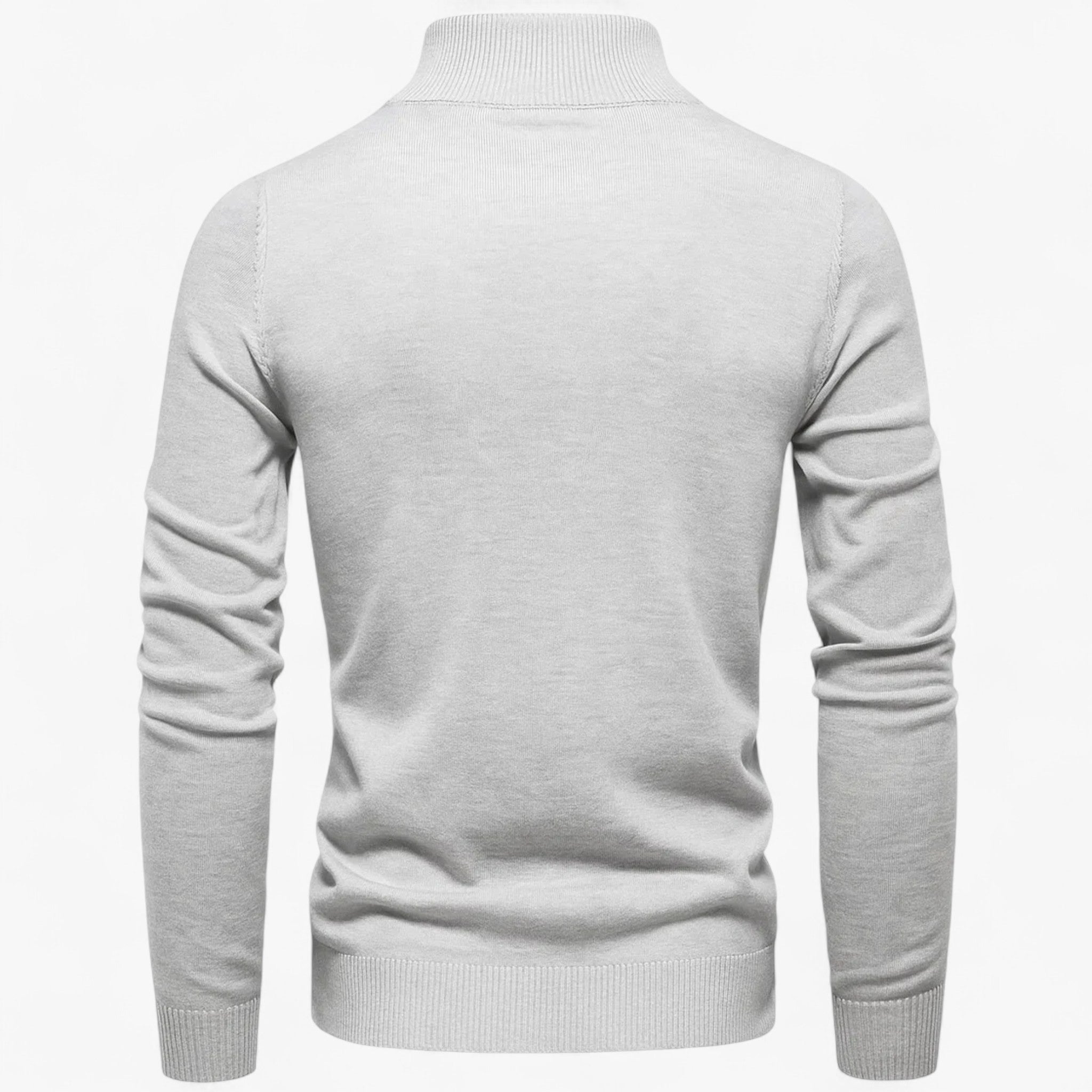 Maglione da Uomo con Mezza Zip Cotone - - Clothes clothes men Clothing cotone maglione maglione uomo men's top clothes mezza Sweater sweater men sweaters uomo - Concept Palermo