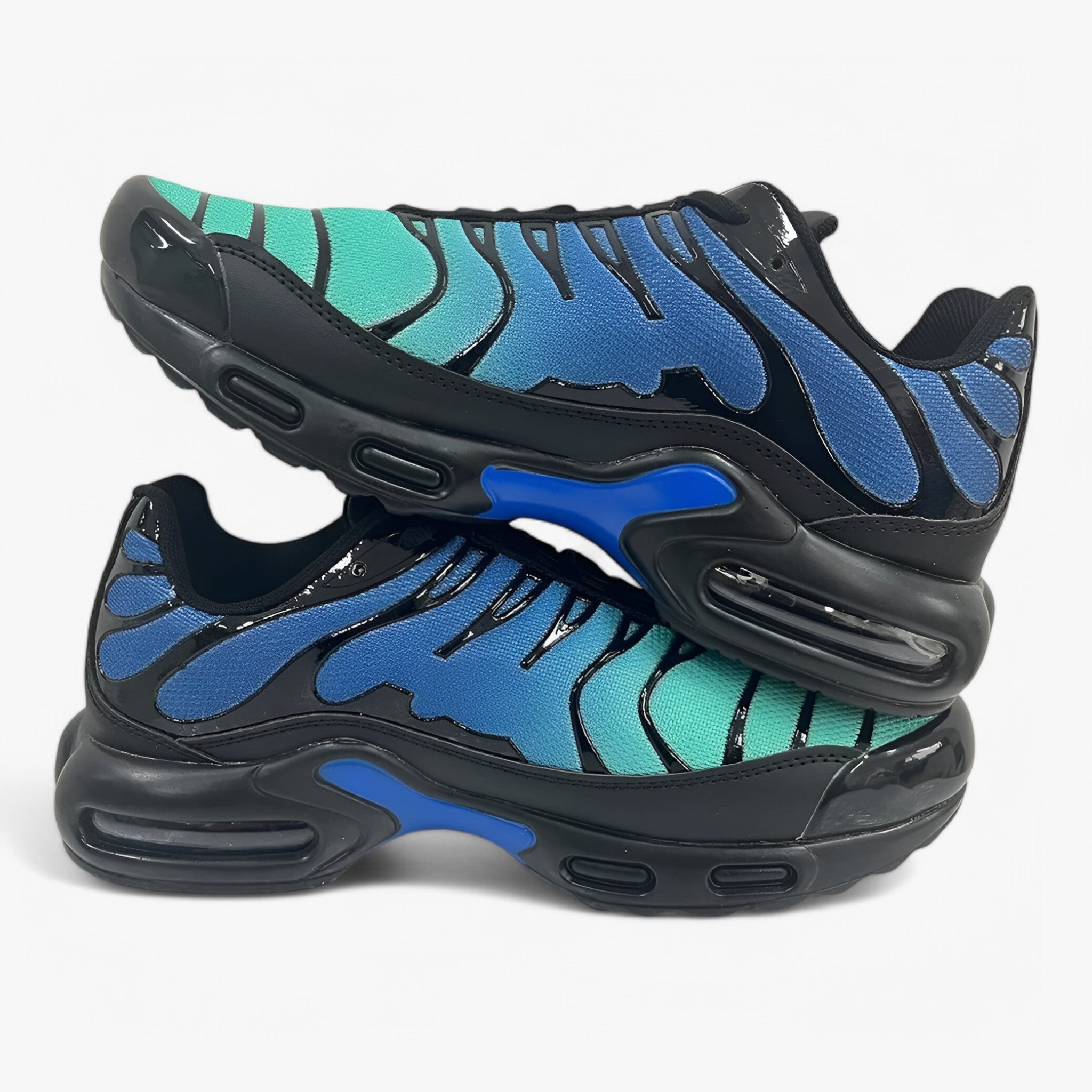 Scarpe da ginnastica comode per uomo con rete traspirante - Verde blu - comode ginnastica Men's Shoes rete scarpe scarpe ginnastica shoes shoes for men training shoes traspirante uomo - Concept Palermo