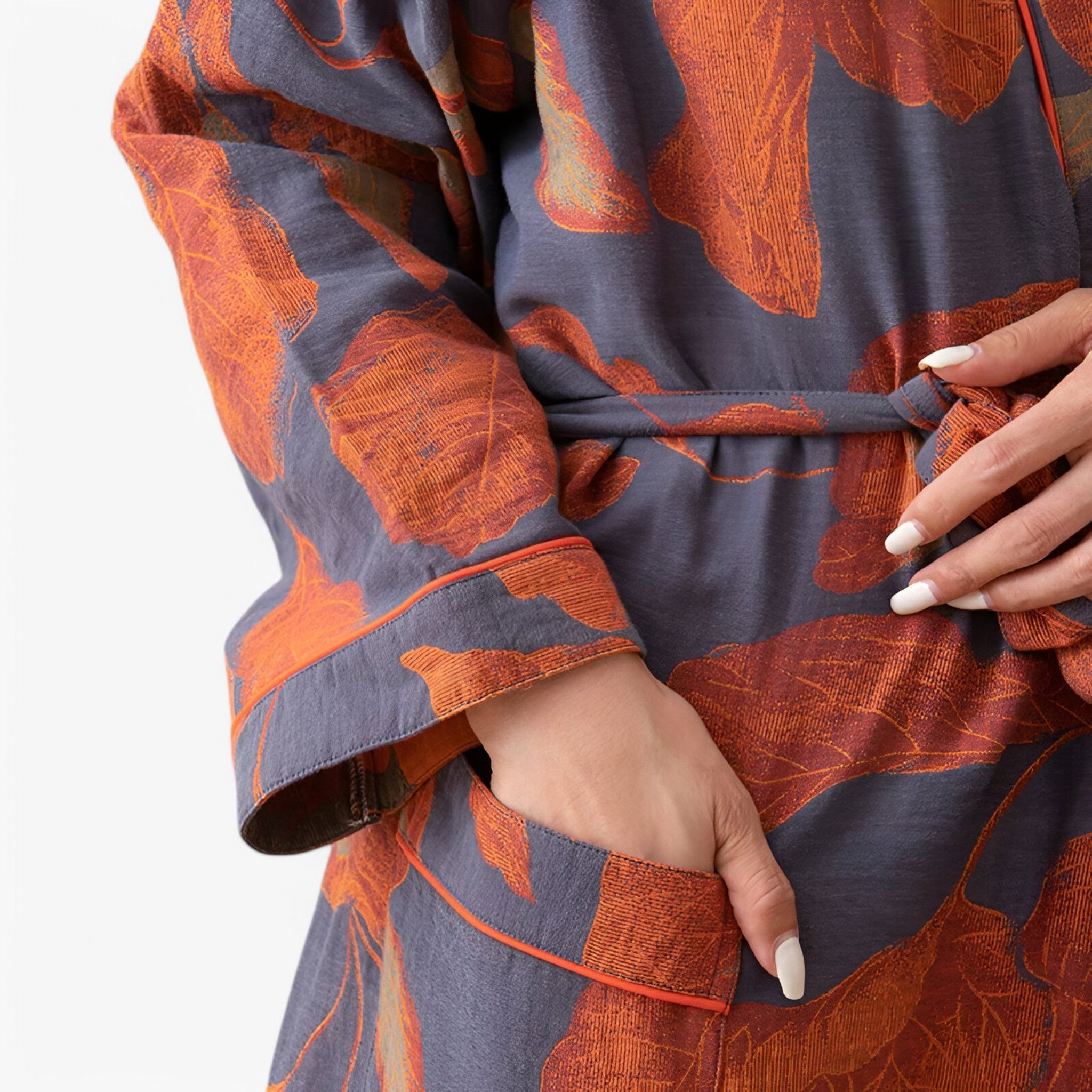 Grande cuffia da bagno con cordino Uomo - - aurora | grande cuffia da bagno con cordino - € bagno Bathrobes cordino Cotton cuffia cuffia bagno Leaf Nightgown Sleepwear uomo Women - Concept Palermo