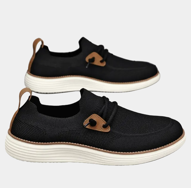 Sneakers da uomo con tomaia traforata