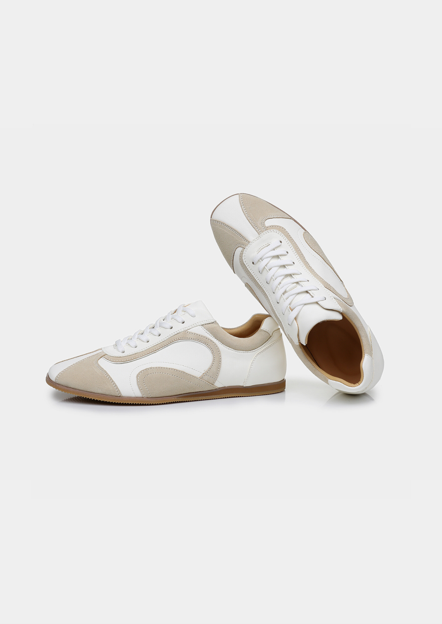 Sneakers da uomo con suola piatta