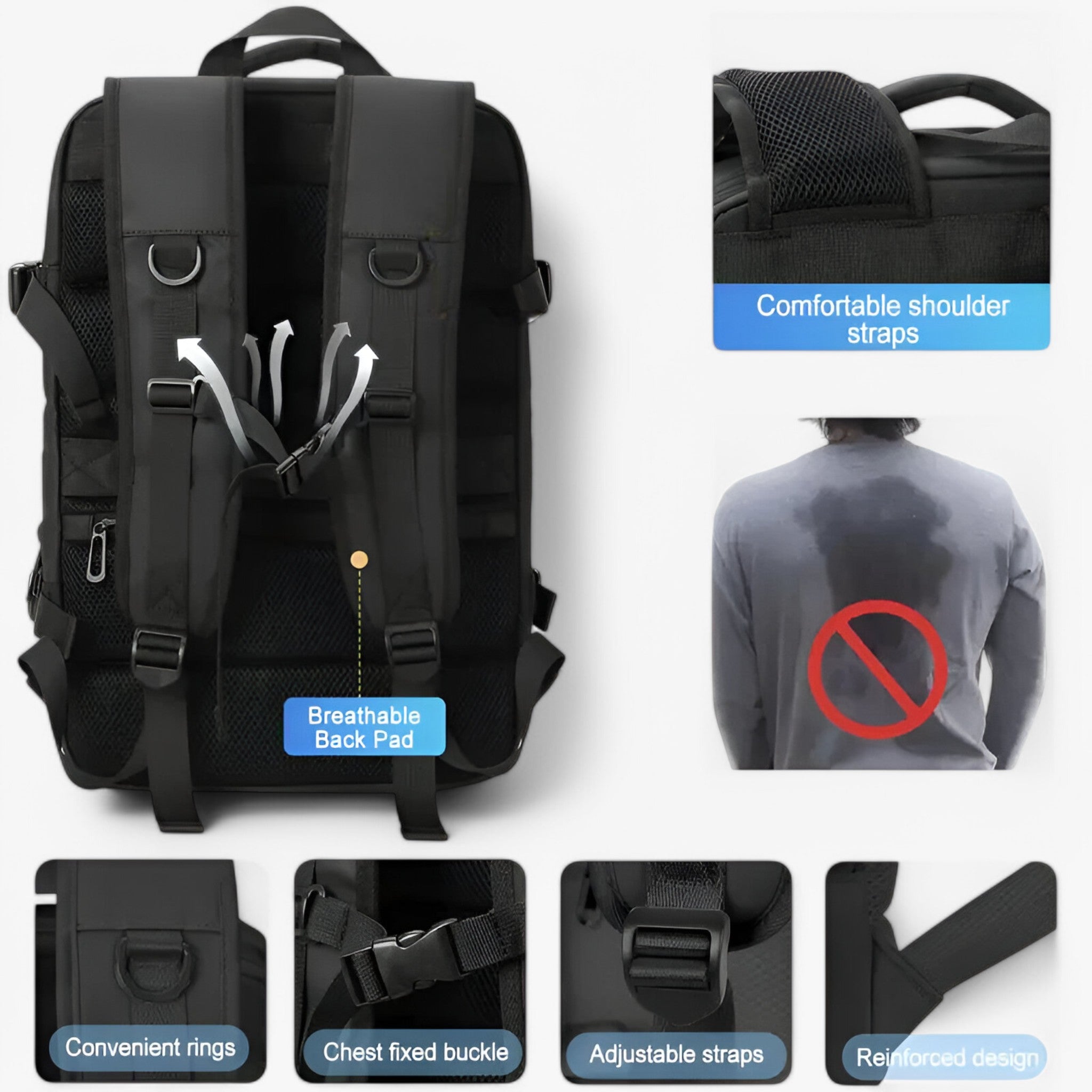 Borsa da viaggio grande - Resistente e spaziosa Donna - - accessoires bags borsa borsa viaggio donna resistente spaziosa tassen viaggio - Concept Palermo