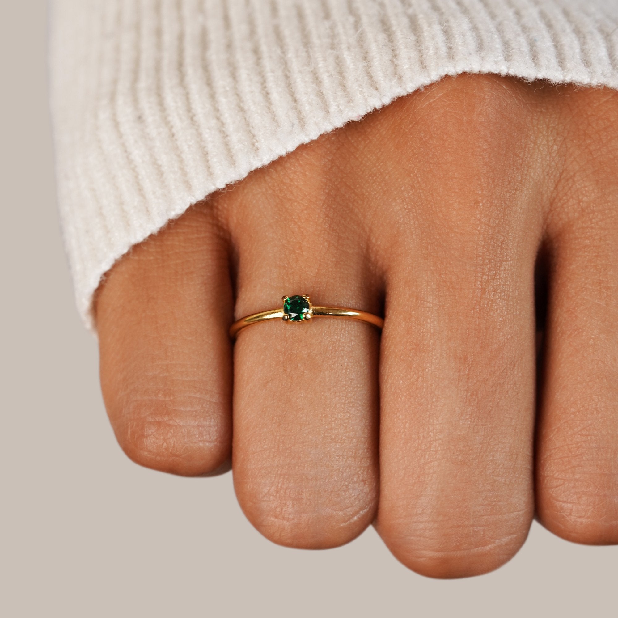 Anello in oro 18K con pietra del mese di nascita Uomo - - anello anello pietra August23 AV7 AV7+W AV7+W+AUG23 AV7+W+AUG23+SEP23 EverydayEssential EverydayEssentials gold HYPOALLERGENIC jewelry mese nascita New New Arrivals pietra Ring Stainless uomo - Concept Palermo