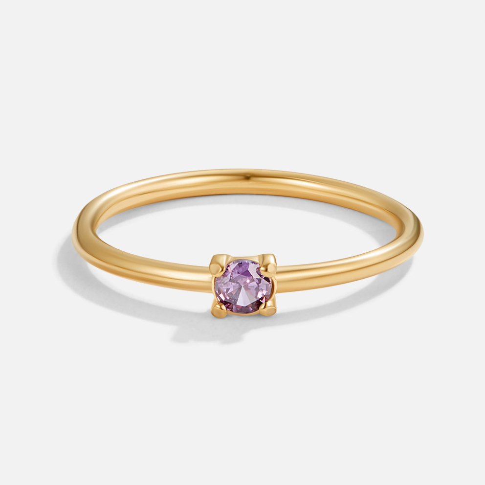 Anello in oro 18K con pietra del mese di nascita Uomo - - anello anello pietra August23 AV7 AV7+W AV7+W+AUG23 AV7+W+AUG23+SEP23 EverydayEssential EverydayEssentials gold HYPOALLERGENIC jewelry mese nascita New New Arrivals pietra Ring Stainless uomo - Concept Palermo