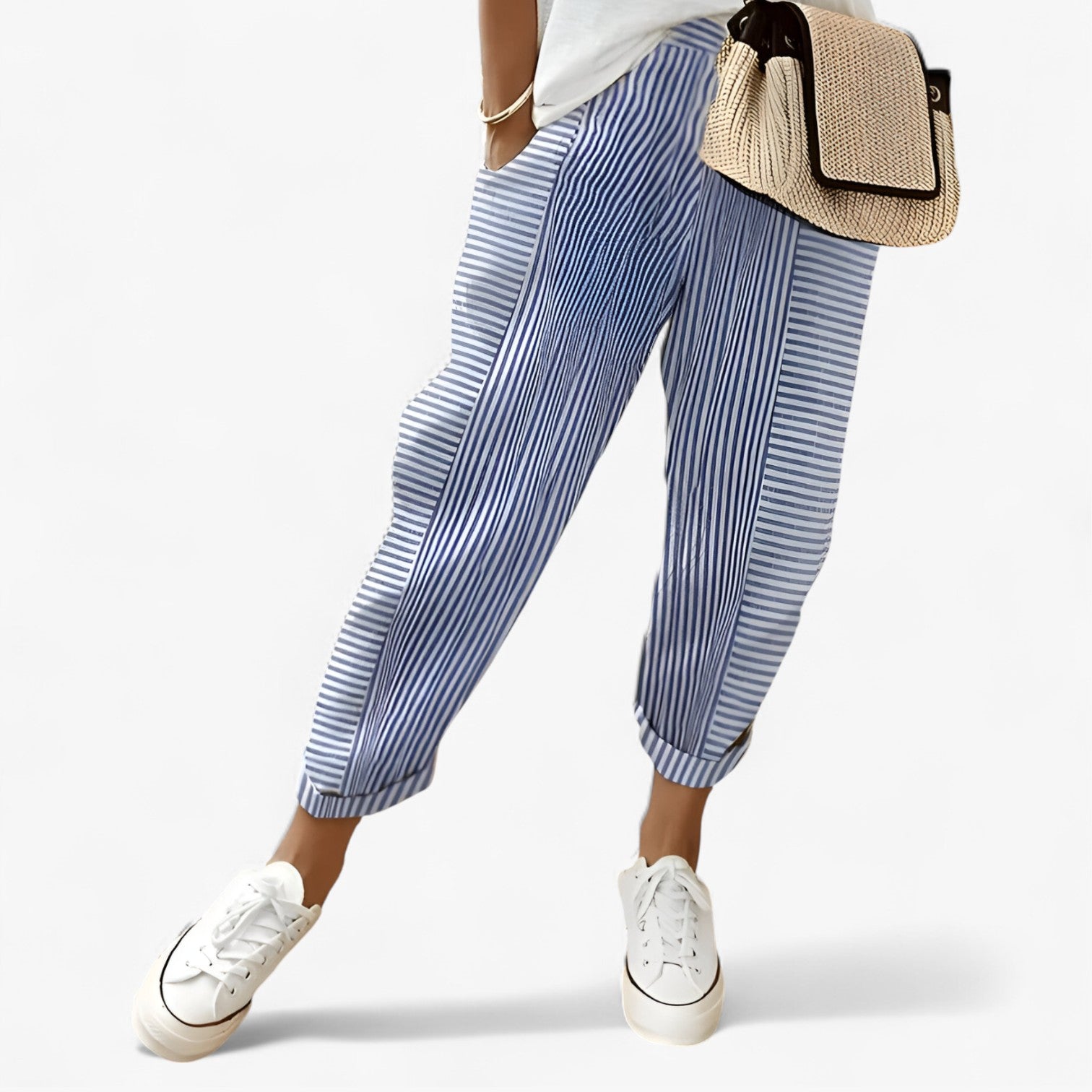 Flödande Stil för Varma Dagar Pelle - Blu - dagar flödande flödande stil pants pelle stil varma - Concept Palermo
