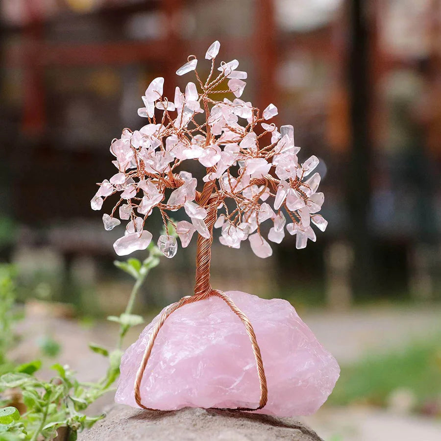 Decorazioni Bonsai Feng Shui Uomo - Quarzo rosa - bonsai bonsai decoration Decoration decorazioni decorazioni bonsai feng feng shui home & garden shui uomo - Concept Palermo