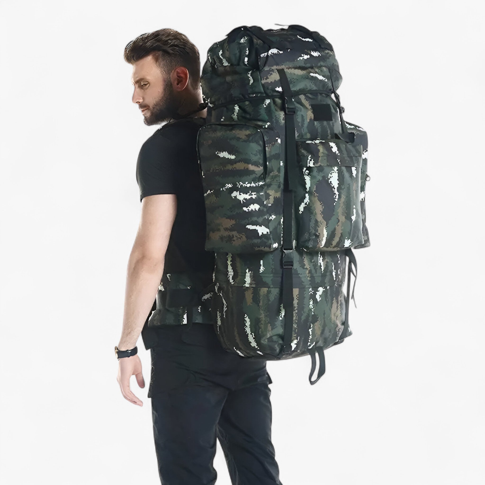 Zaino resistente e spazioso per l'outdoor - Camou 2 - Backpacks bags hiking backpacks outdoor outdoor backpacks resistente spazioso zaino zaino resistente - Concept Palermo