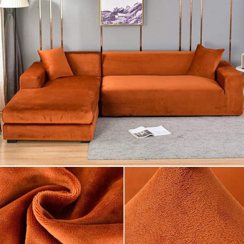 CouchCover - Morbido Copridivano Antiscivolo - Grigio