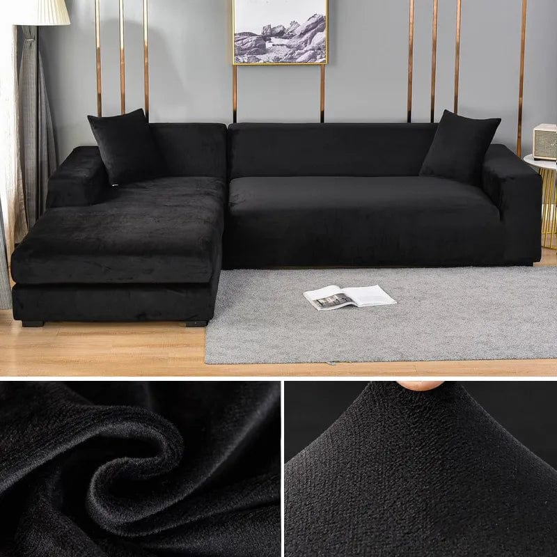 CouchCover - Morbido Copridivano Antiscivolo - Grigio