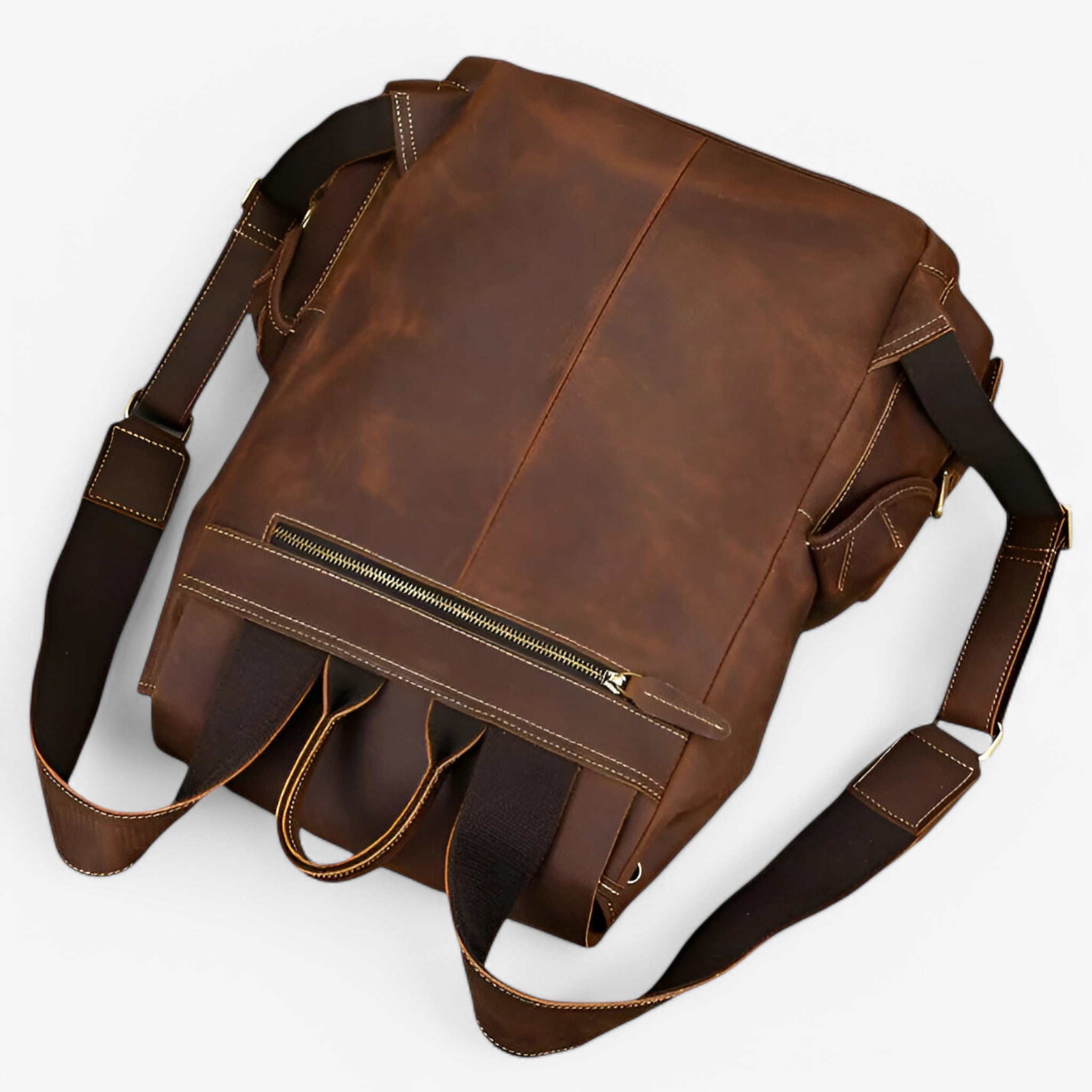 Zaino di Lusso in Pelle Integrale Uomo - - accessoires bags integrale pelle tassen uomo zaino zaino pelle - Concept Palermo