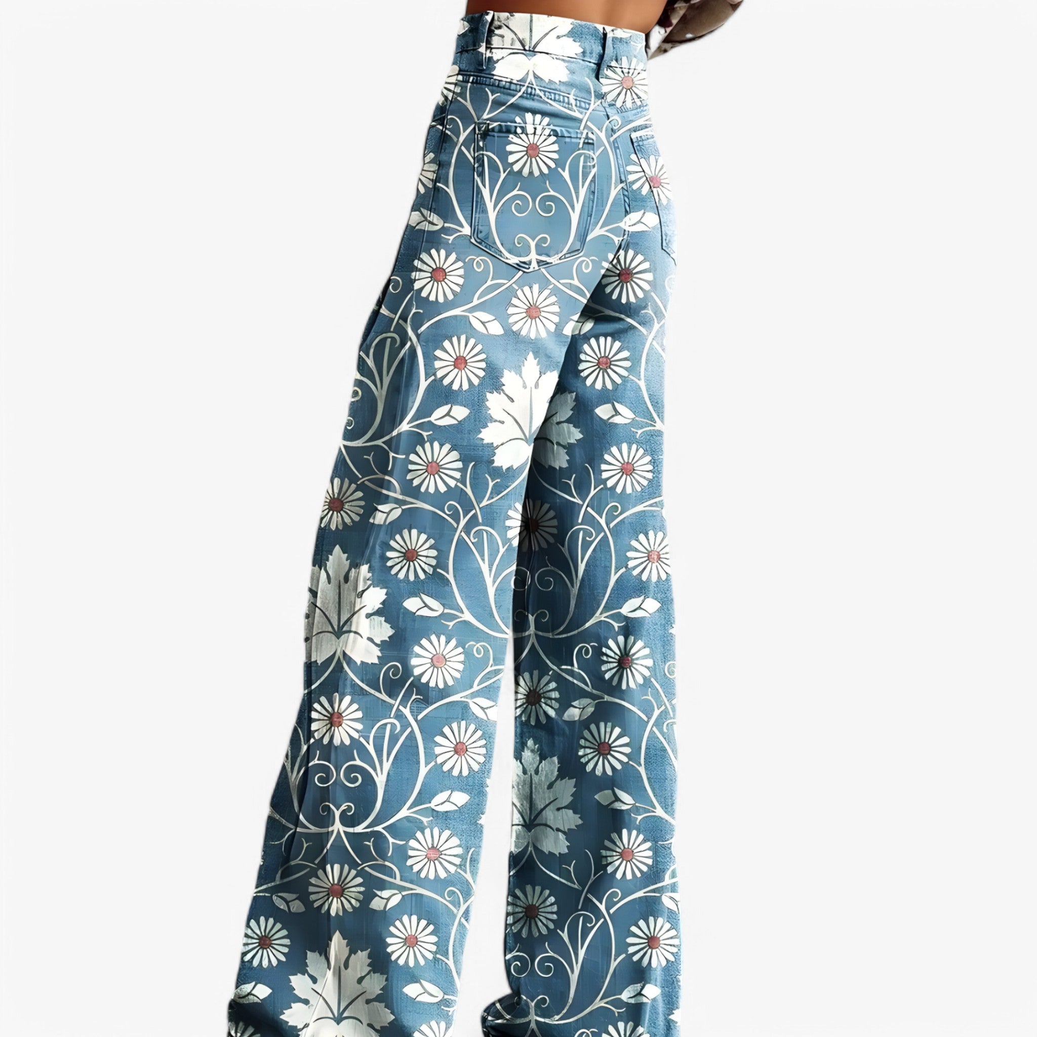 Pantaloni a gamba larga - Casual e alla moda Uomo - - alla casual gamba larga moda pantaloni pantaloni gamba pants - Concept Palermo