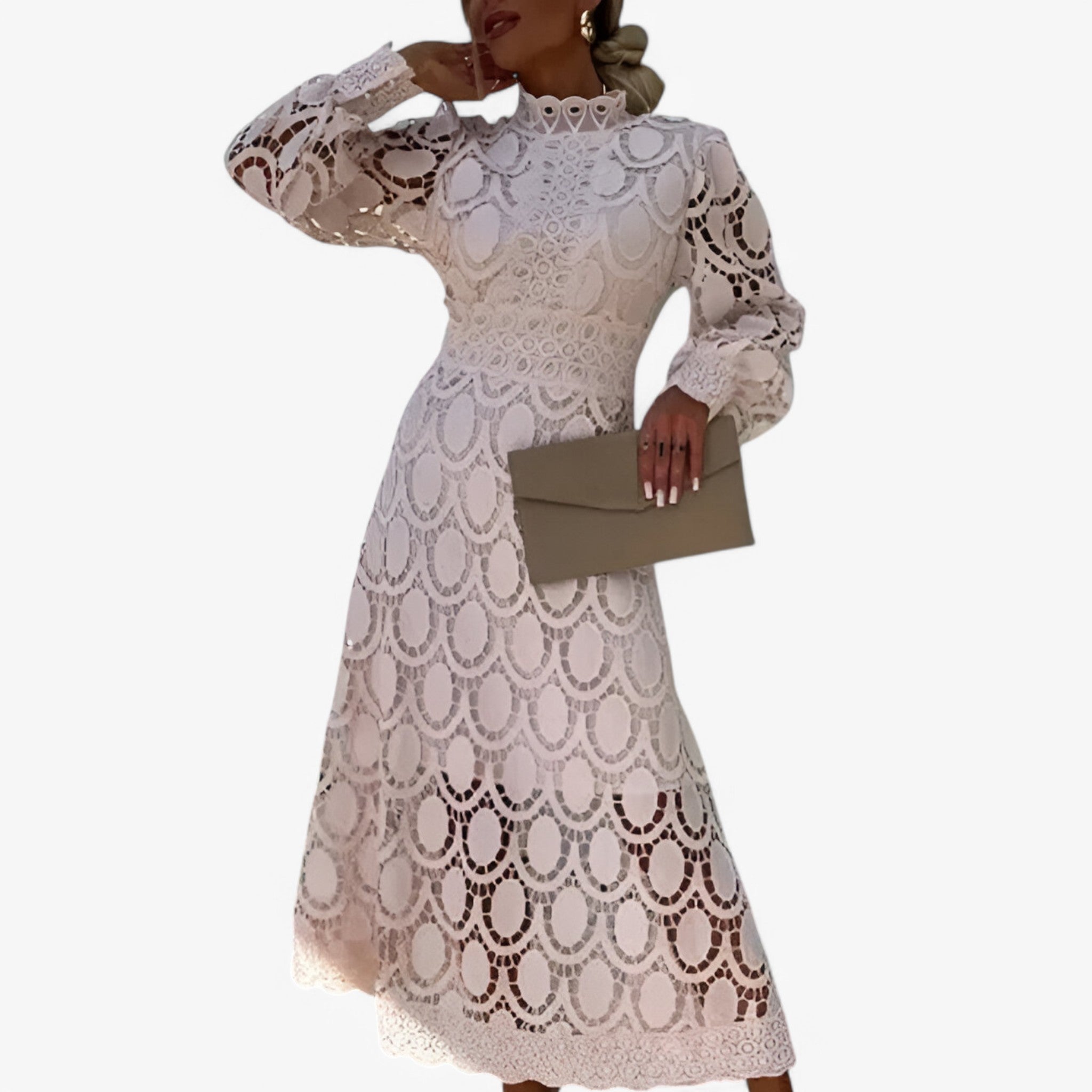 Abito Donna Lola in pizzo romantico - - abbigliamento abito abito donna donna dress dresses lola pizzo romantico women - Concept Palermo