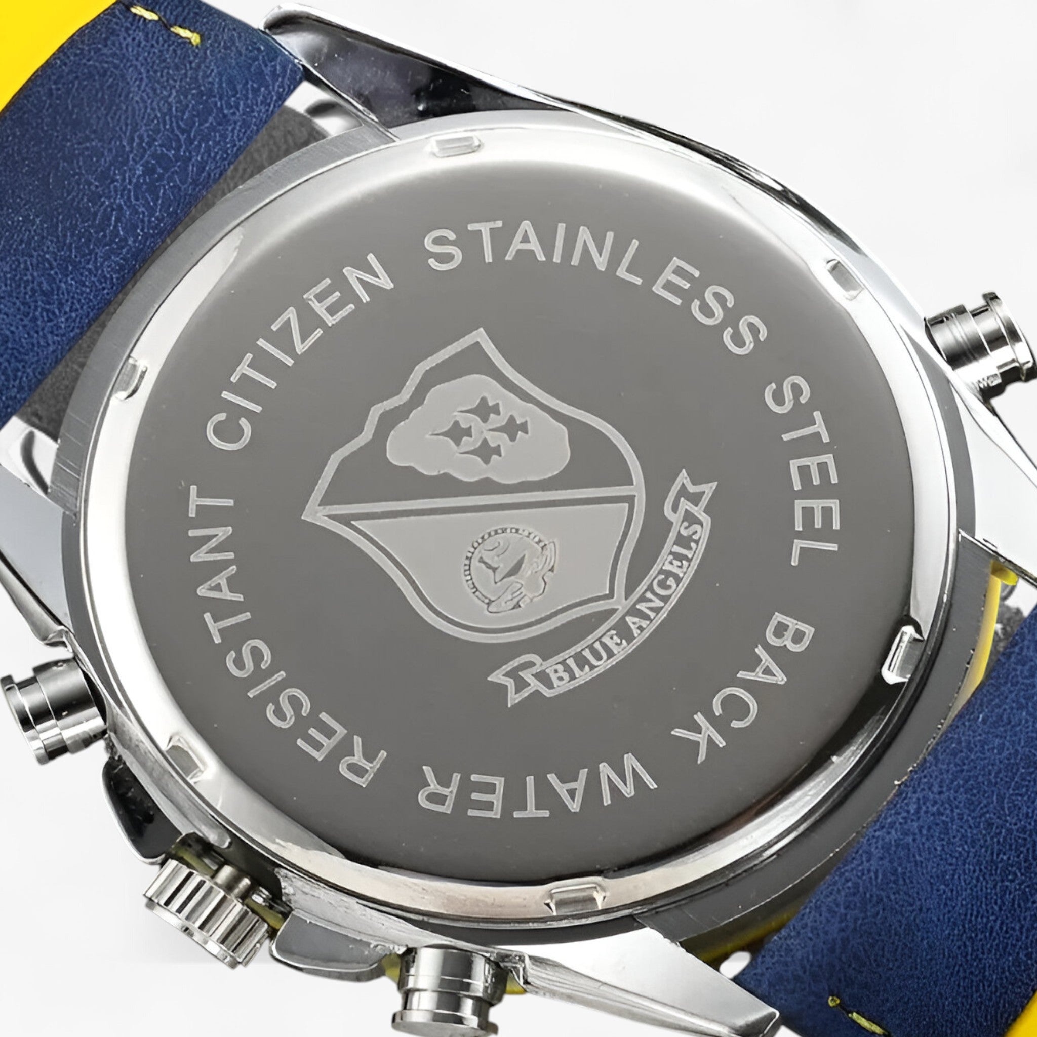Orologio Cronografo Uomo MultiSteel 42mm, Acciaio Argento con Quadrante Blu Elegante - - acciaio cronografo multisteel orologio orologio cronografo uomo vero watches WATCHES FOR MEN - Concept Palermo