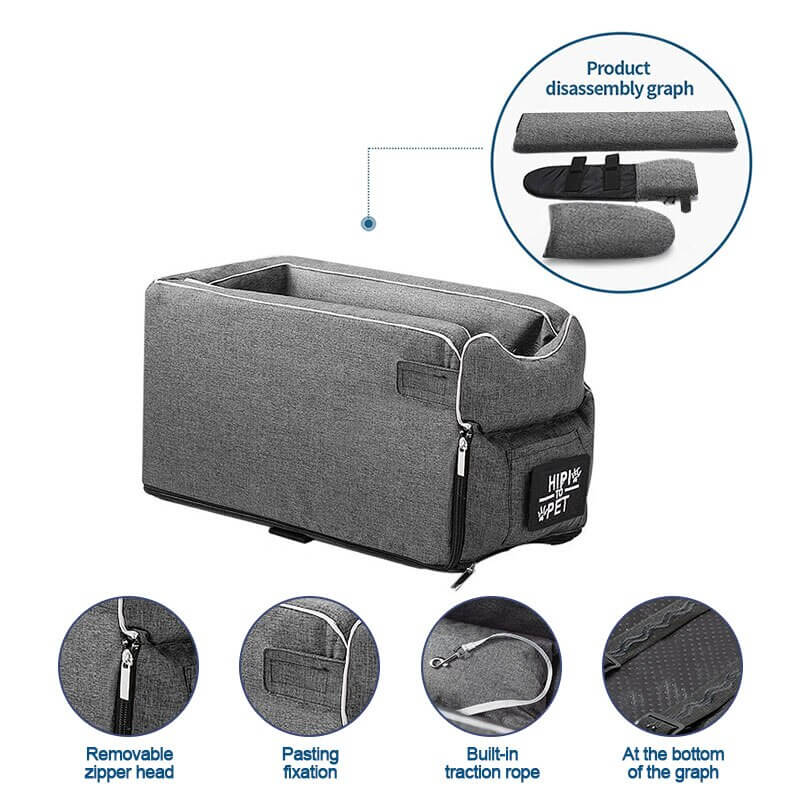 Seggiolino auto portatile per animali domestici - - animali auto Autotechniek Autotoebehoren Dieren Dierenaccessoires domestici Huisdierbenodigdheden Huisdieren Huisdierverzorging pets & supplies portatile seggiolino seggiolino auto Voertuig - Concept Palermo