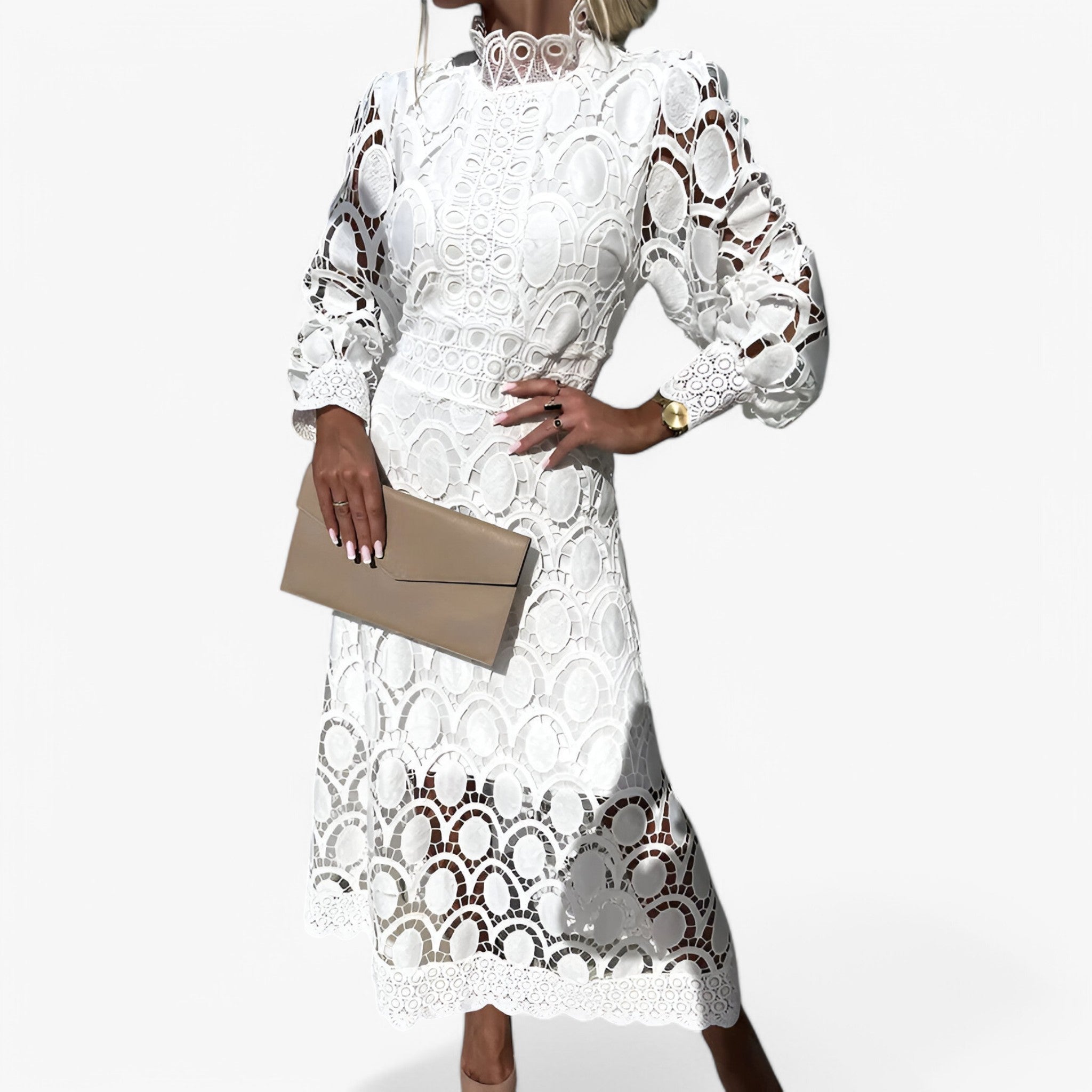 Abito Donna Lola in pizzo romantico - - abbigliamento abito abito donna donna dress dresses lola pizzo romantico women - Concept Palermo