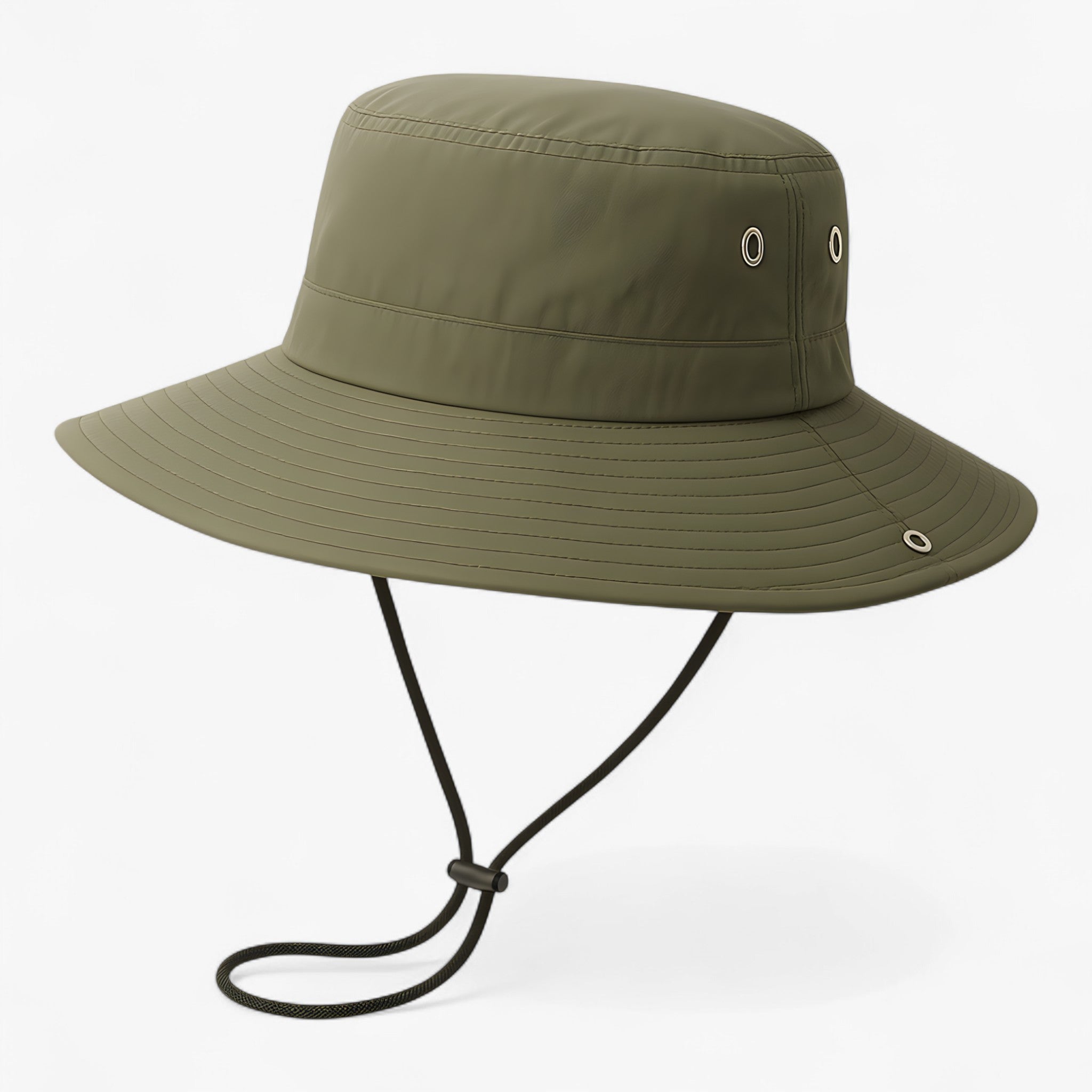 Cappello da Sole Uomo a Tesa Larga - Verde - cappello cappello sole gerald | cappello da sole uomo a tesa larga - €25 larga sole tesa uomo - Concept Palermo
