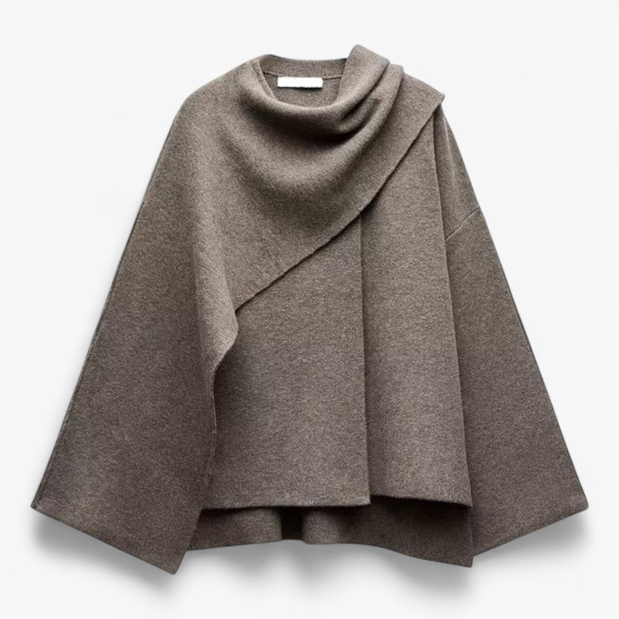 Mantello di Lusso Esclusivo - Beige - 022503 coats-ai esclusivo female-ai jackets_coats-ai mantello mantello esclusivo women's sweater - Concept Palermo