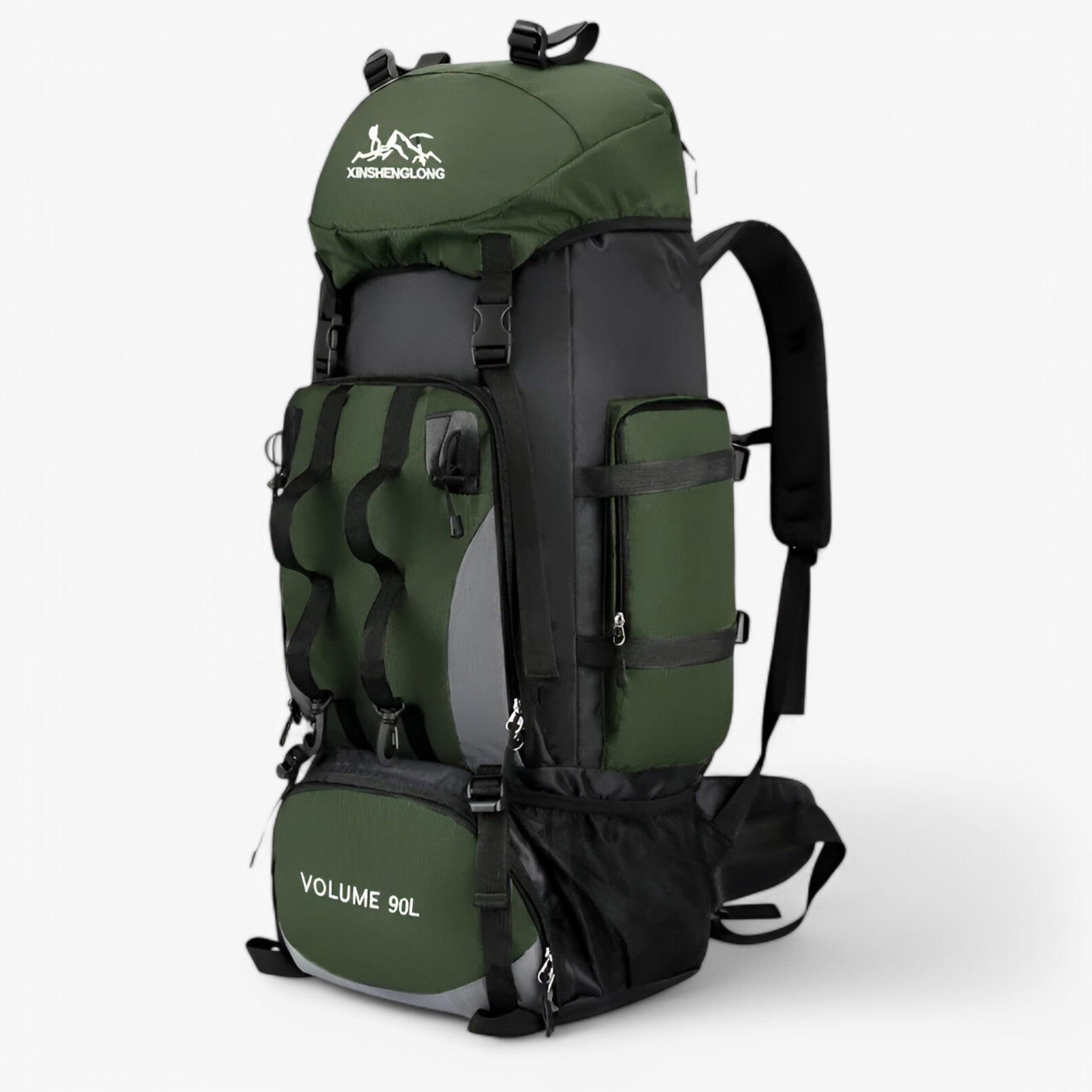 Zaino Impermeabile per Escursioni e Campeggio - Verde - Backpacks bags campeggio escursioni hiking backpacks impermeabile zaino zaino impermeabile - Concept Palermo