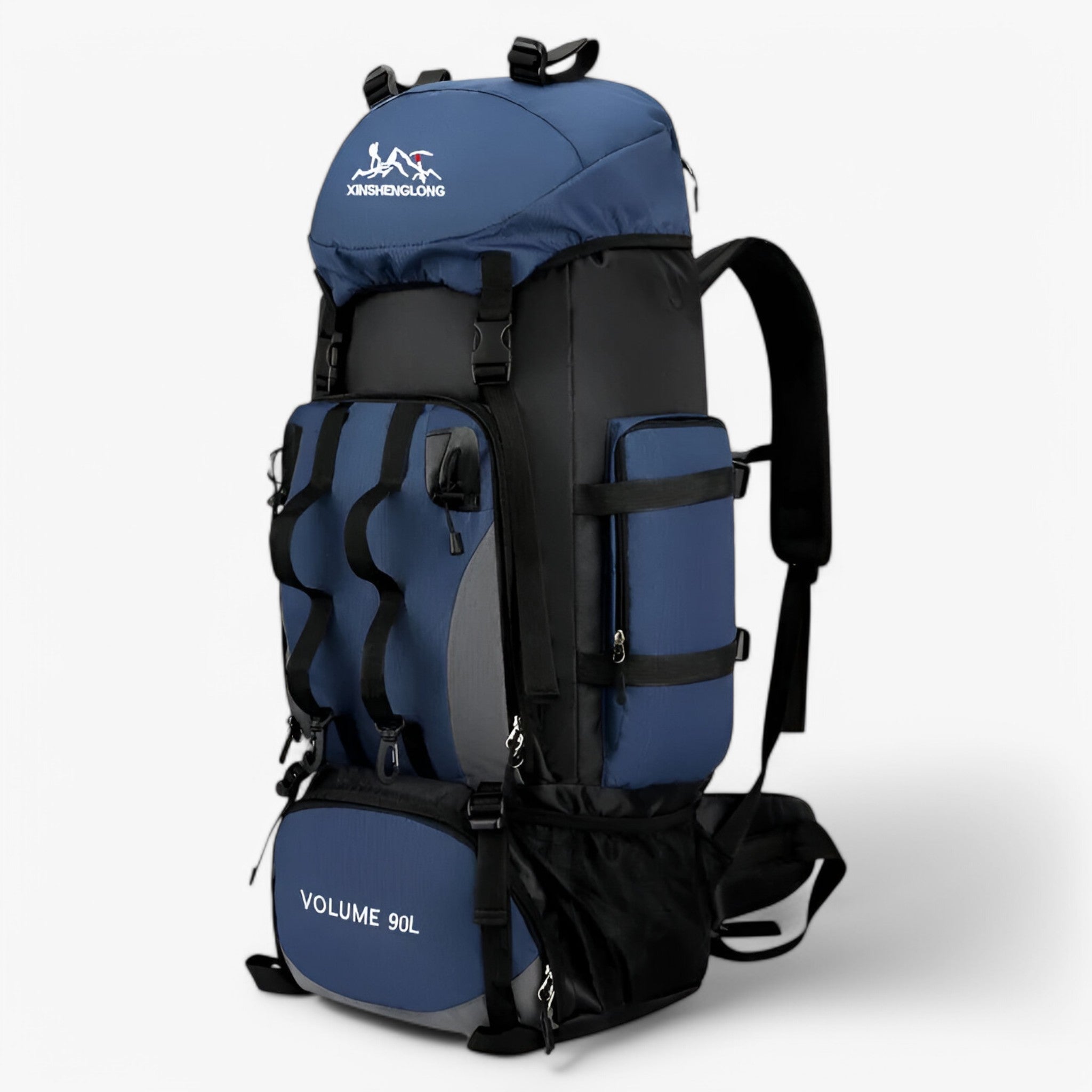 Zaino Impermeabile per Escursioni e Campeggio - Blu scuro - Backpacks bags campeggio escursioni hiking backpacks impermeabile zaino zaino impermeabile - Concept Palermo