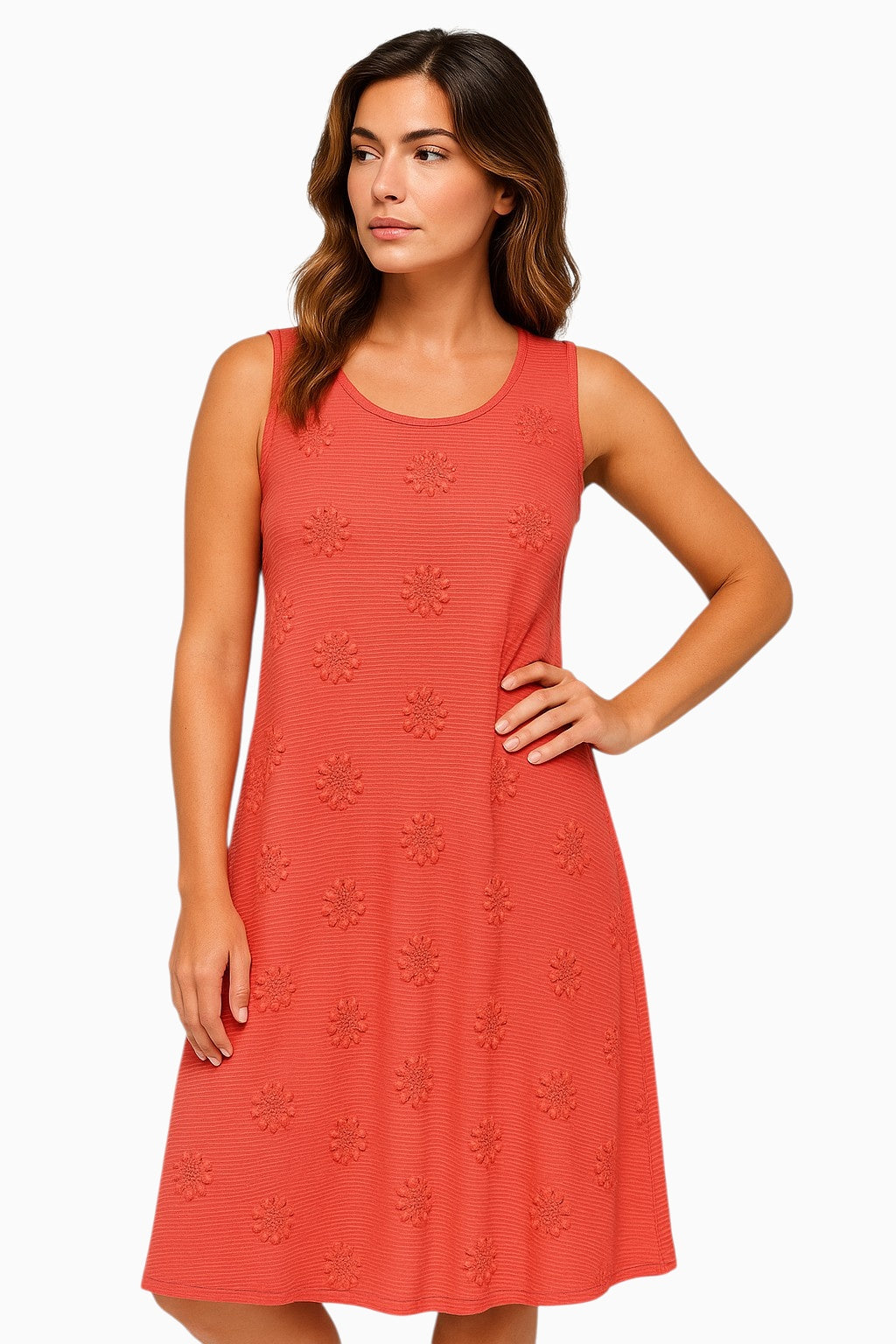 Abito Estivo Donna Casual con Tasche, Vestito Lungo Elegante Spiaggia Mare - - abbigliamento estivo abito abito con tasche abito estivo comfort quotidiano donna dresses eleganza semplice estivo lunghezza midi ricami floreali silhouette relaxed stile casual estivo tasche vestito senza maniche - Concept Palermo