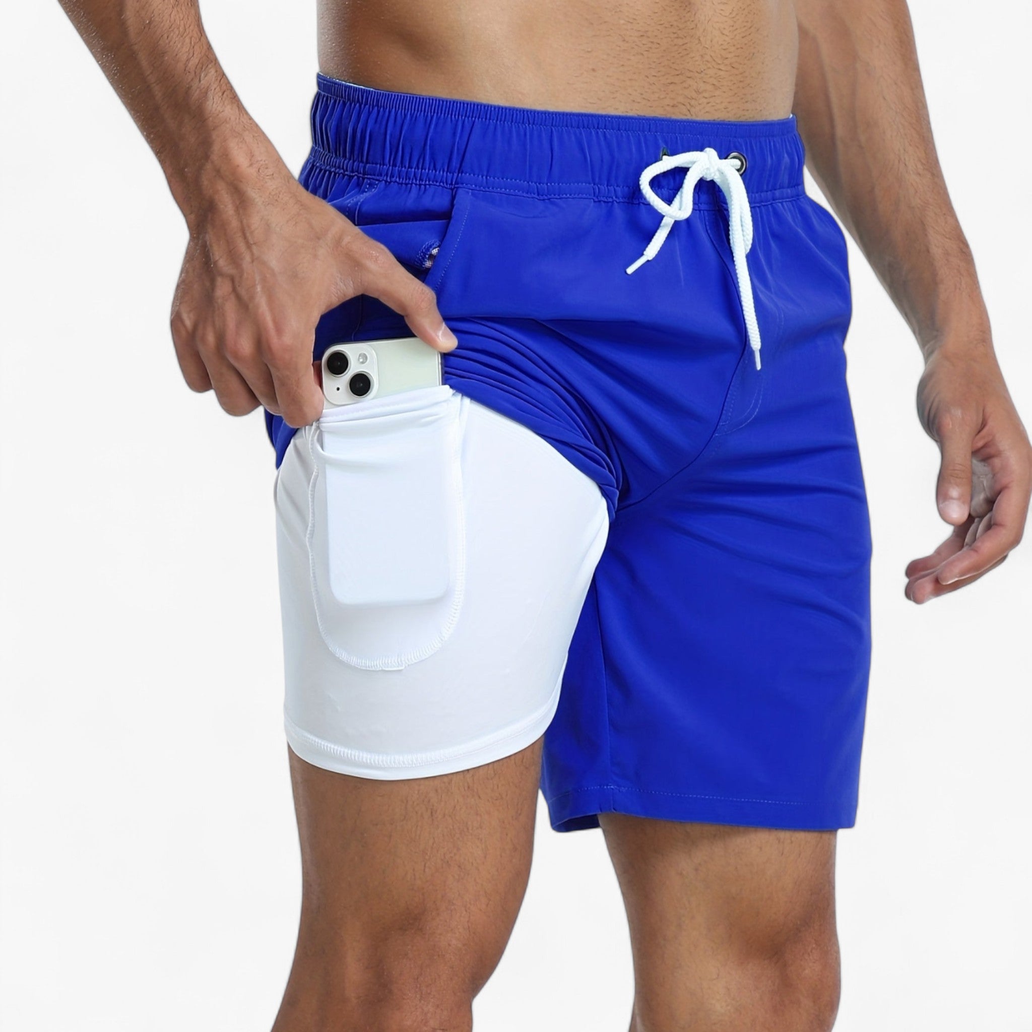 Costume da Bagno Speedy – Asciugatura Rapida e Comfort Uomo - Colore Blu - Abbigliamento estivo asciugatura bagno Casual Swim Shorts comfort costume costume bagno Costume da bagno Men's Swimwear rapida shorts speedy Spiaggia Summer Essentials Swimwear - Concept Palermo