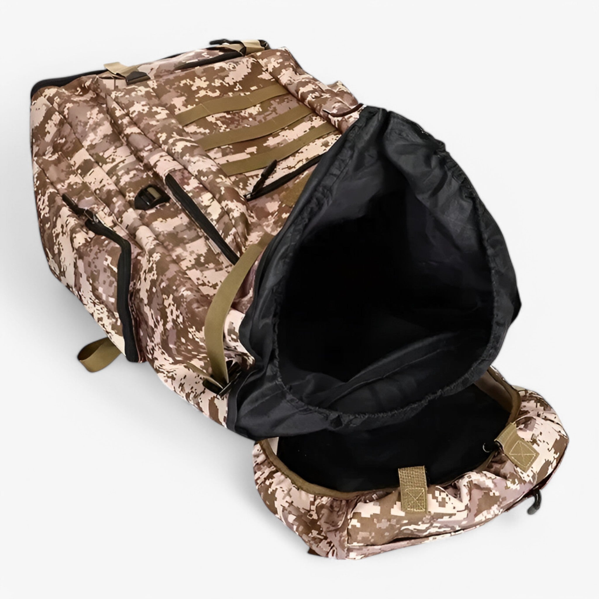 Grande Zaino Tattico 80L/100L – Resistente all'acqua e durevole - - acqua Backpacks bags hiking backpacks resistente tattico zaino zaino tattico - Concept Palermo