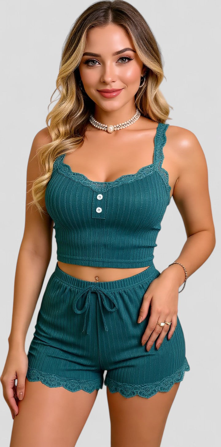 Pigiama Donna Estivo Comodo - - abbigliamento notte donna estivo outfit sets pigiama pigiama comodo pigiama cotone pigiama donna pigiama elegante pigiama estate pigiama traspirante pijamas donna set pigiama estivo sleepwear estivo - Concept Palermo
