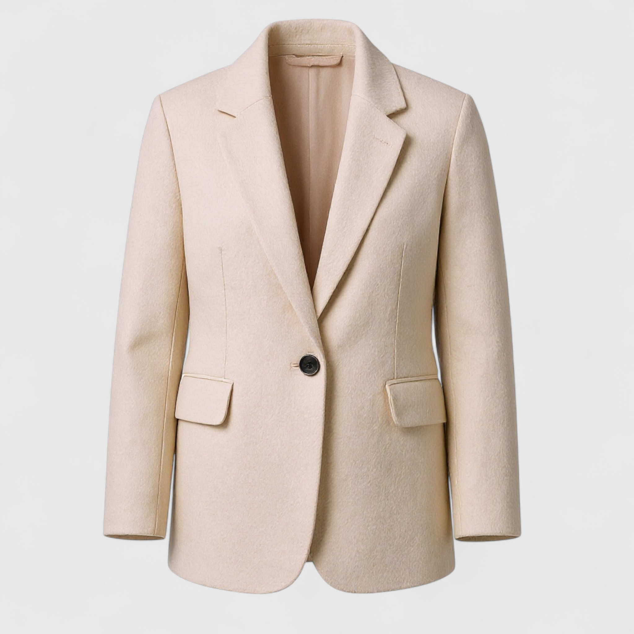 Giacca Elegante Uomo Blu Scuro in Lana Merino Taglia M per Cerimonia - Beige - abbigliamento autunnale giacca giacca casual giacca con bottoni giacca con rever giacca elegante giacca in tweed unisex giacca invernale giacca lavabile giacca morbida giacca uomo giacca versatile giubbotti uomo - Concept Palermo