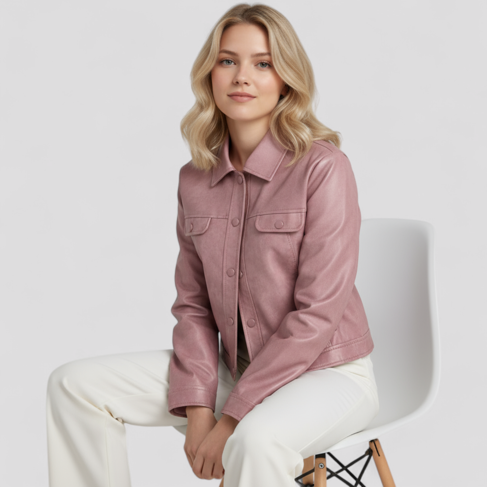 Giacca in pelle sottile da donna - - donna giacca giacca pelle Jackets & Coats pelle sottile Women jackets women's coats & jackets - Concept Palermo