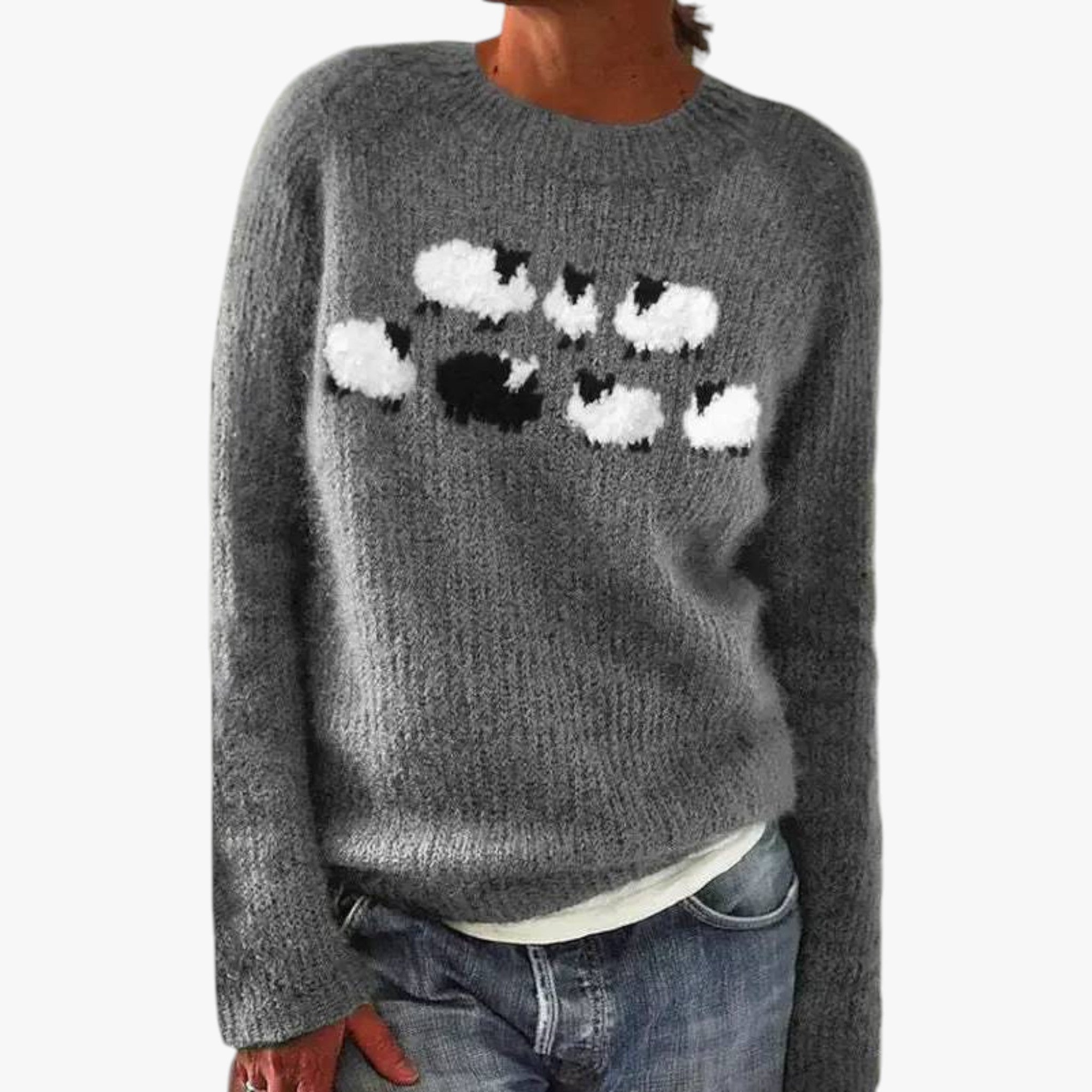 Maglione Retrò e Confortevole per un Effetto Chic Uomo - - chic confortevole effetto knitted sweaters maglione maglione retr P001 retr Retro sweaters sweater sweaters uomo women cardigan women sweater - Concept Palermo