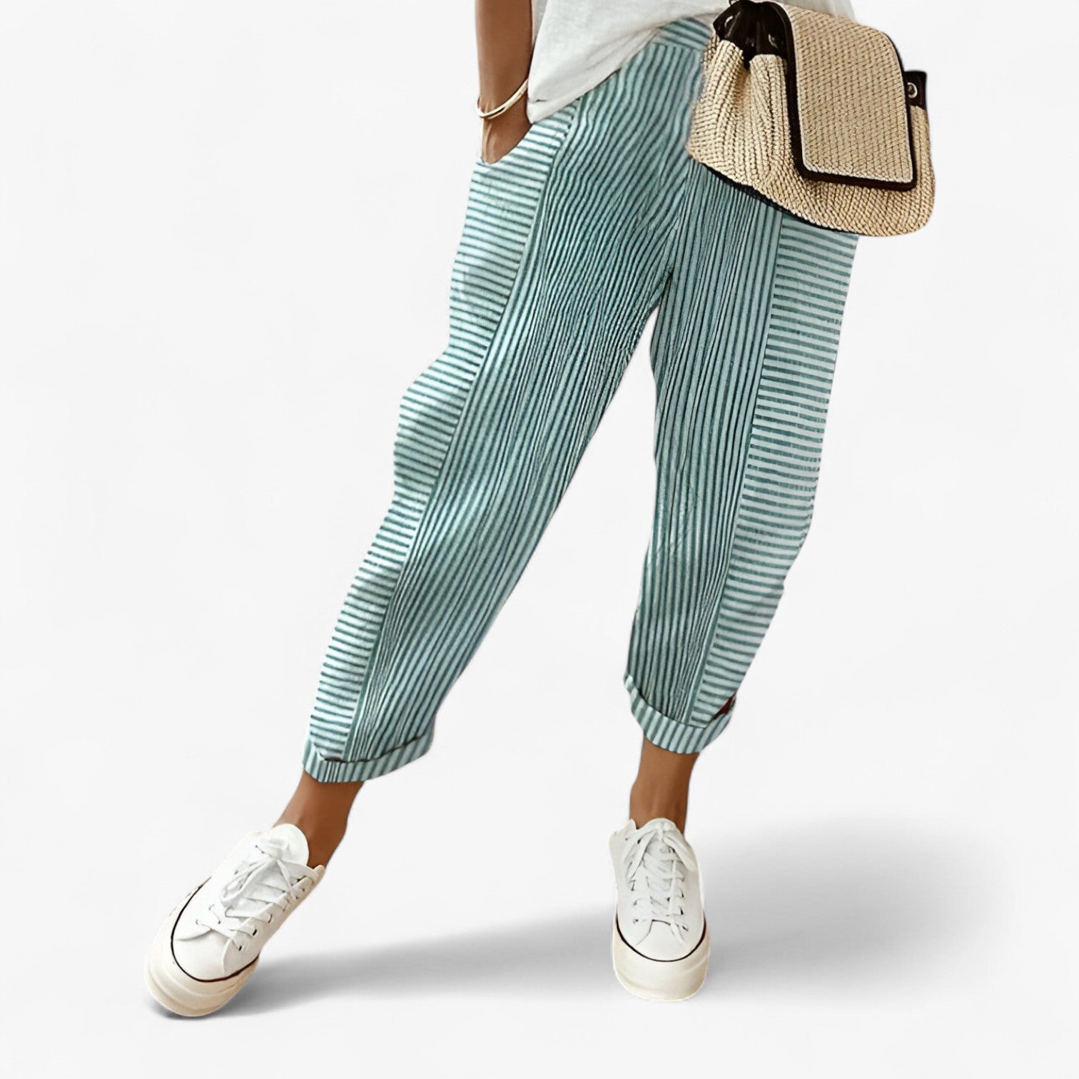 Flödande Stil för Varma Dagar Pelle - Verde - dagar flödande flödande stil pants pelle stil varma - Concept Palermo