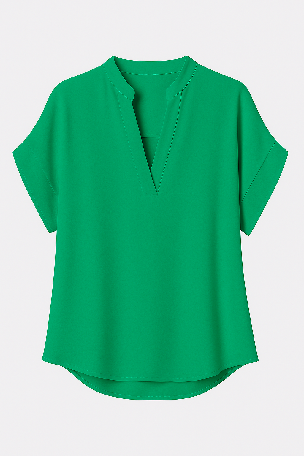 Blusa estiva con scollo a V Uomo - Verde - Blouse blusa blusa estiva estiva fashion scollo Tops uomo women women's top clothes - Concept Palermo