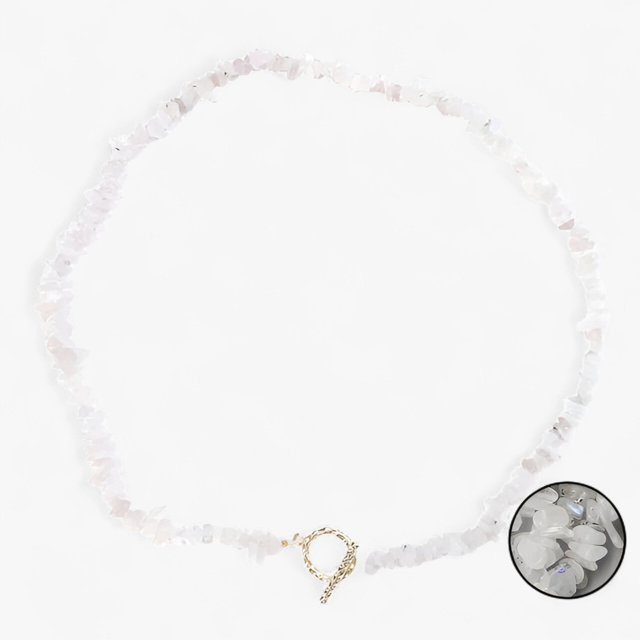 Collana di pietre semipreziose bohemien con pietra naturale e grani di pietra Lana Donna - Lapis Lunare - bohemien collana collana pietre donna grani jewelry lana naturale NECKLACES Necklaces for Women - Concept Palermo