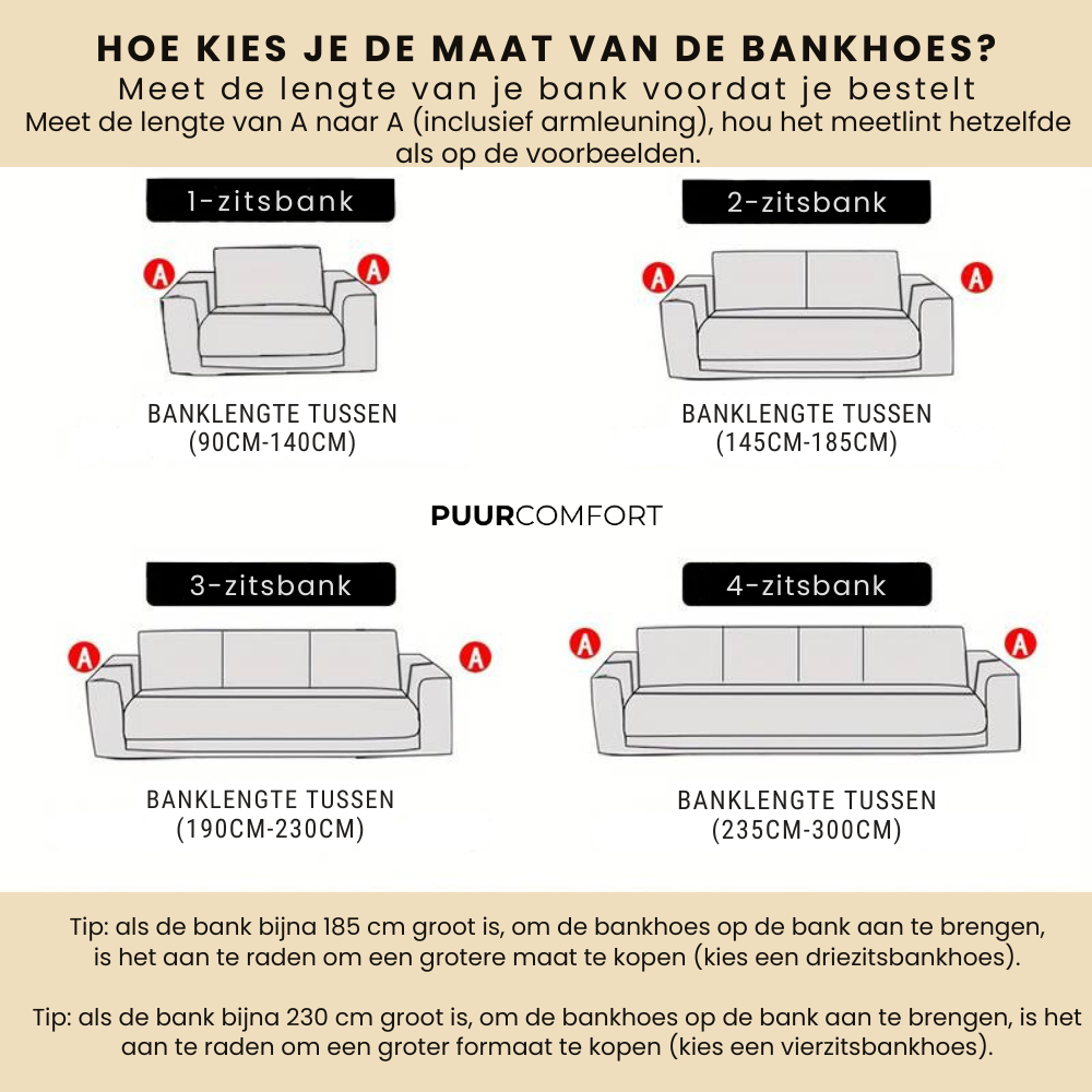 CouchCover - Morbido Copridivano Antiscivolo - Grigio