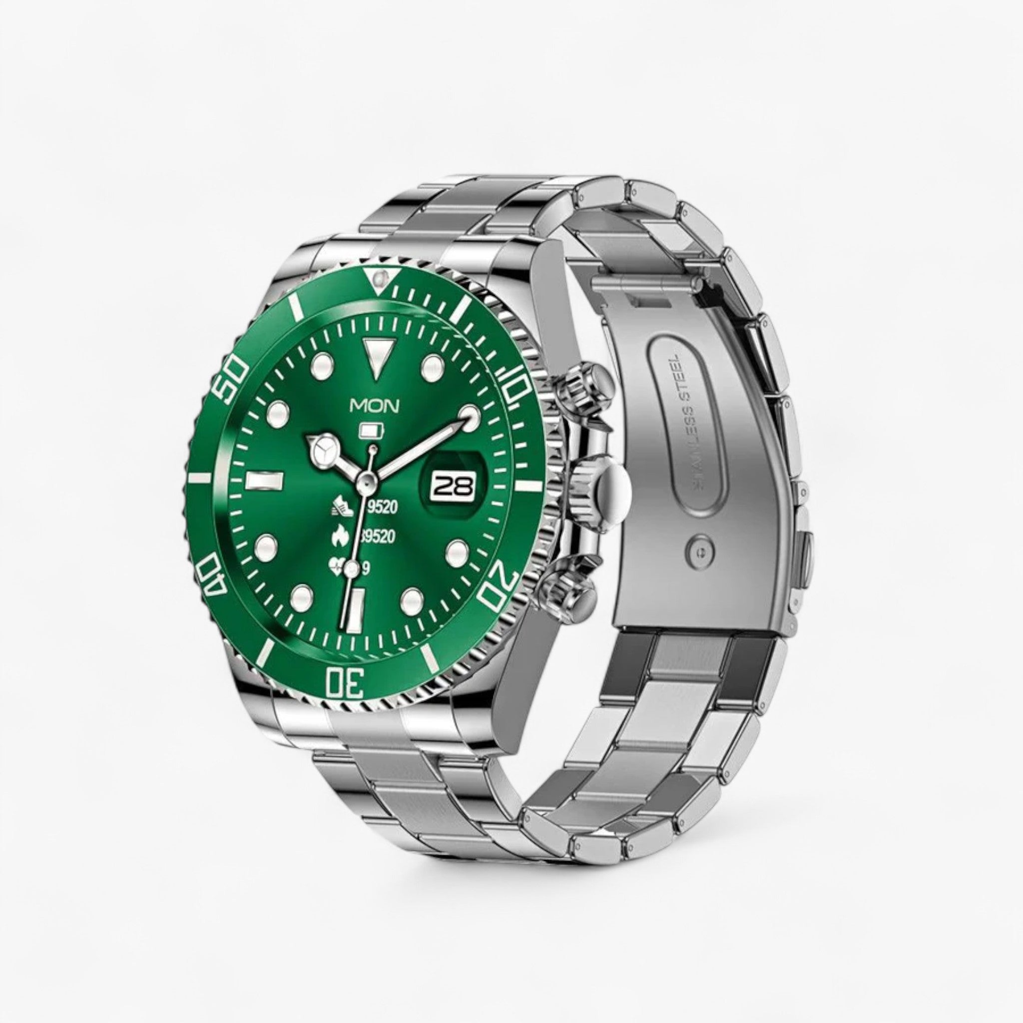 Smartwatch Uomo Hulk™ Verde Militare - Cardio, Sonno, Frequenza Cardiaca, Sportivo - Verde - cardiaca frequenza hulk hulk smartwatch monitoraggio Smart Watches smartwatch uomo watches wistwatches - Concept Palermo