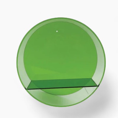 Trasparente, Resistente e Salvaspazio - Ideale per Esibire le Tue Figure in Camera da Letto e Ingresso - Verde - camera Decor esibire figure home & garden ingresso letto resistente salvaspazio Wall decoration - Concept Palermo