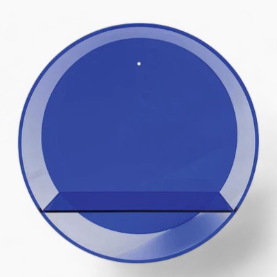 Trasparente, Resistente e Salvaspazio - Ideale per Esibire le Tue Figure in Camera da Letto e Ingresso - Blu - camera Decor esibire figure home & garden ingresso letto resistente salvaspazio Wall decoration - Concept Palermo