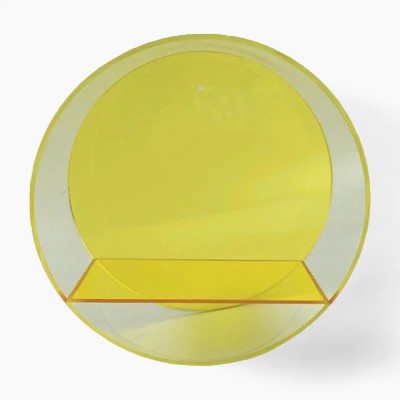 Trasparente, Resistente e Salvaspazio - Ideale per Esibire le Tue Figure in Camera da Letto e Ingresso - Giallo - camera Decor esibire figure home & garden ingresso letto resistente salvaspazio Wall decoration - Concept Palermo