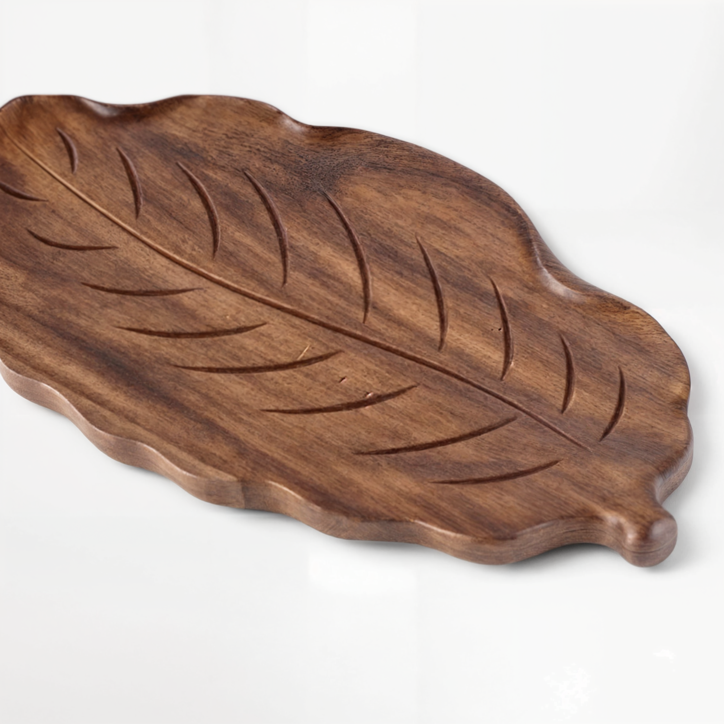 Vassoio da portata in noce ecologico Ideale per dolci, antipasti e stoccaggio di gioielli Legno - - antipasti dolci ecologico gioielli home & garden Kitchen legno noce portata Tableware - Concept Palermo