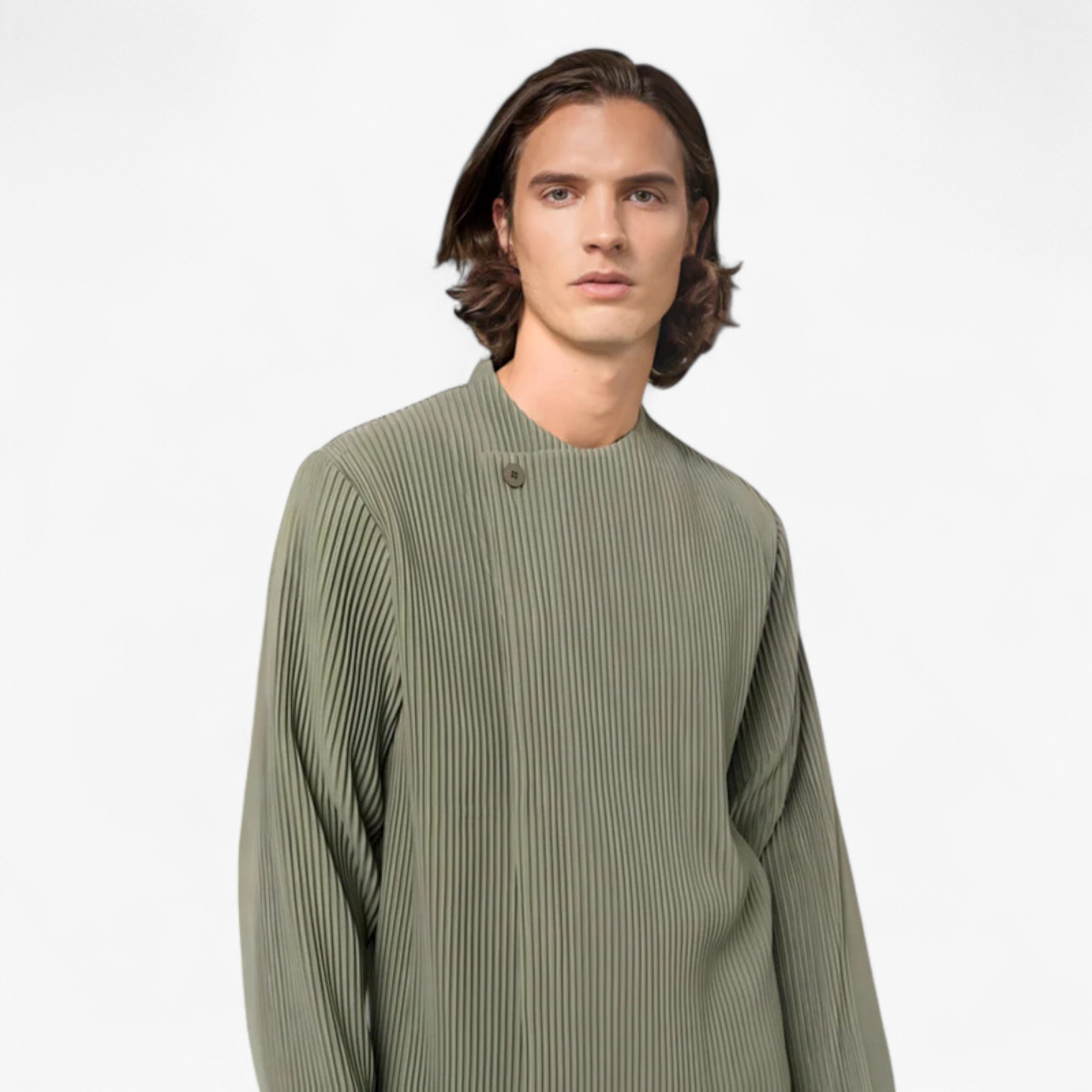 Giacca plissettata Uomo - - giacca giacca plissettata men's coats & jackets men's top plissettata uomo - Concept Palermo